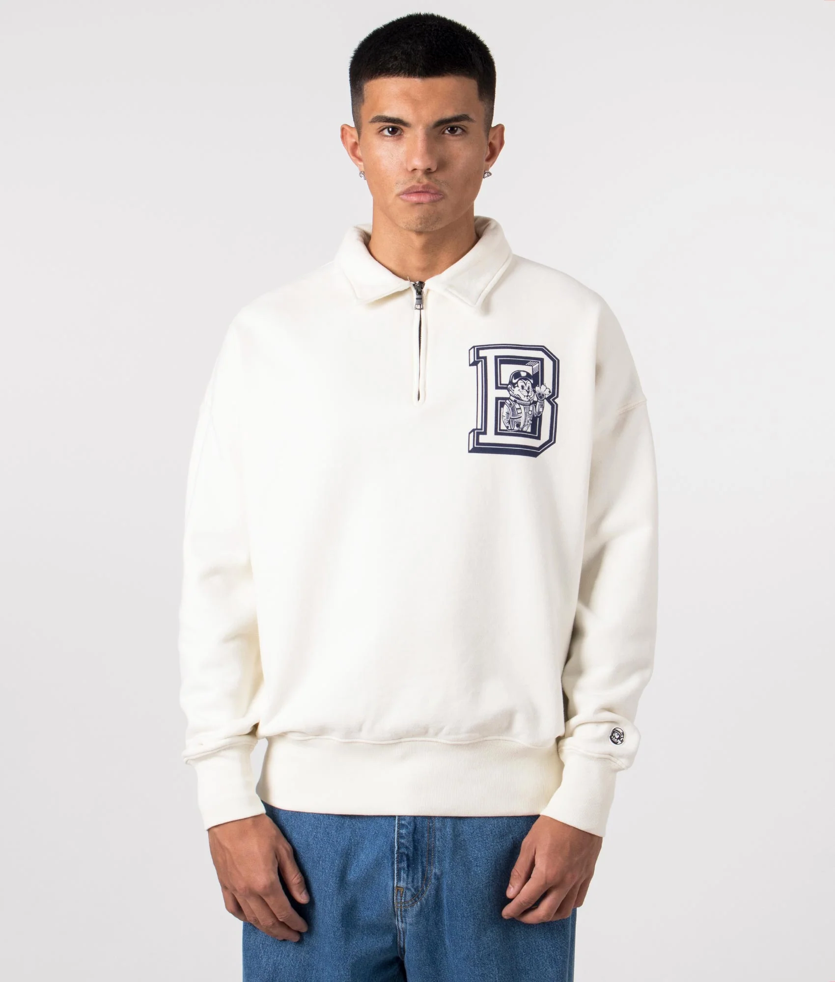 College Quarter Zip Sweatshirt - Image 3