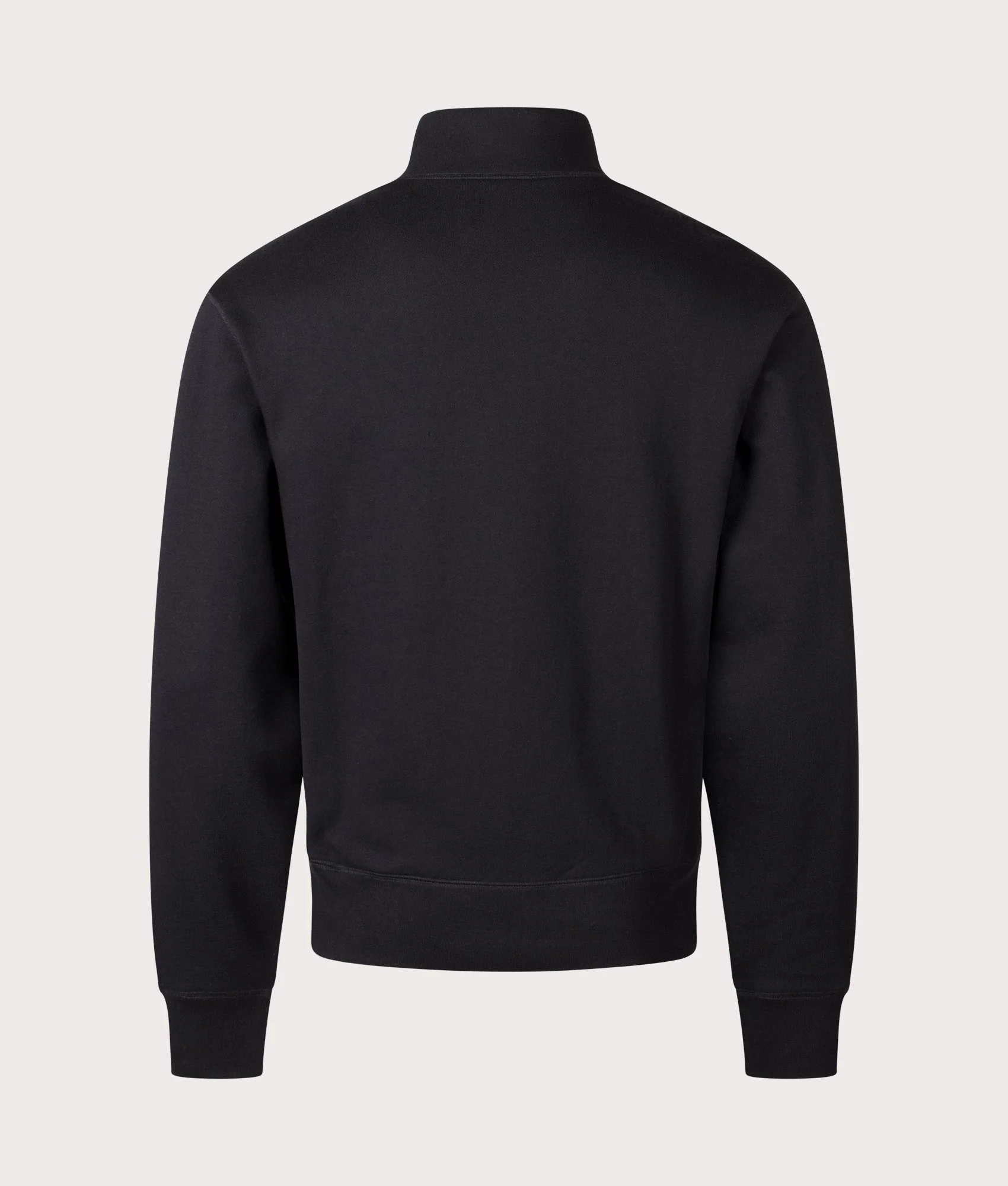 Woven Patch Quarter Zip Sweatshirt - Image 4