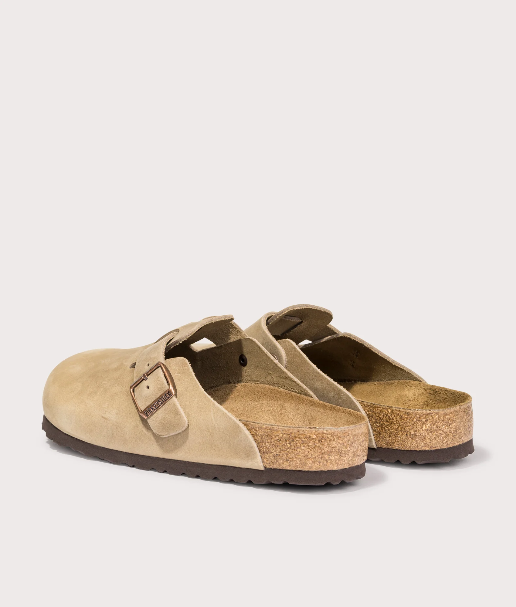 Boston Oiled Leather Clogs - Image 3