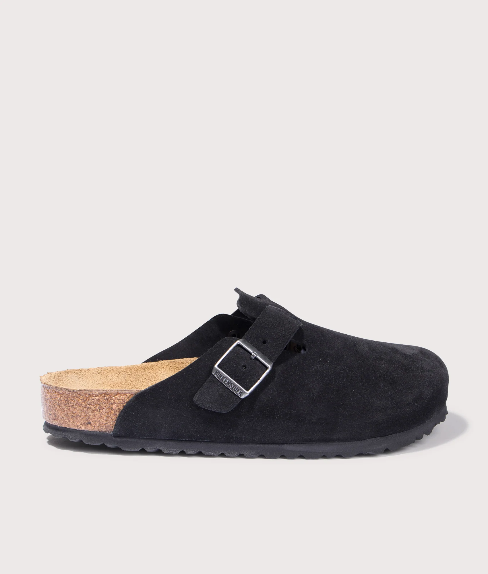 Boston Suede Leather Clogs - Image 2