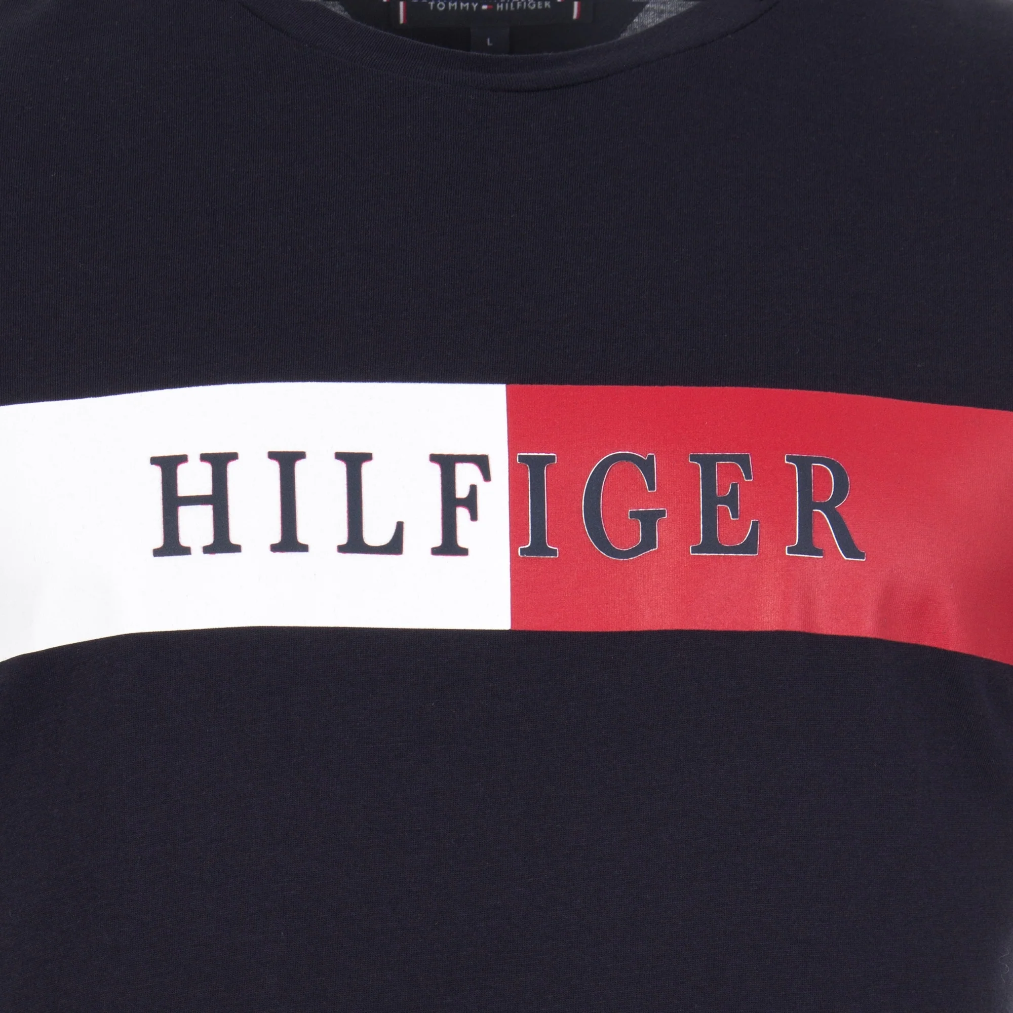 Block Stripe Hilfiger T-Shirt - Image 3