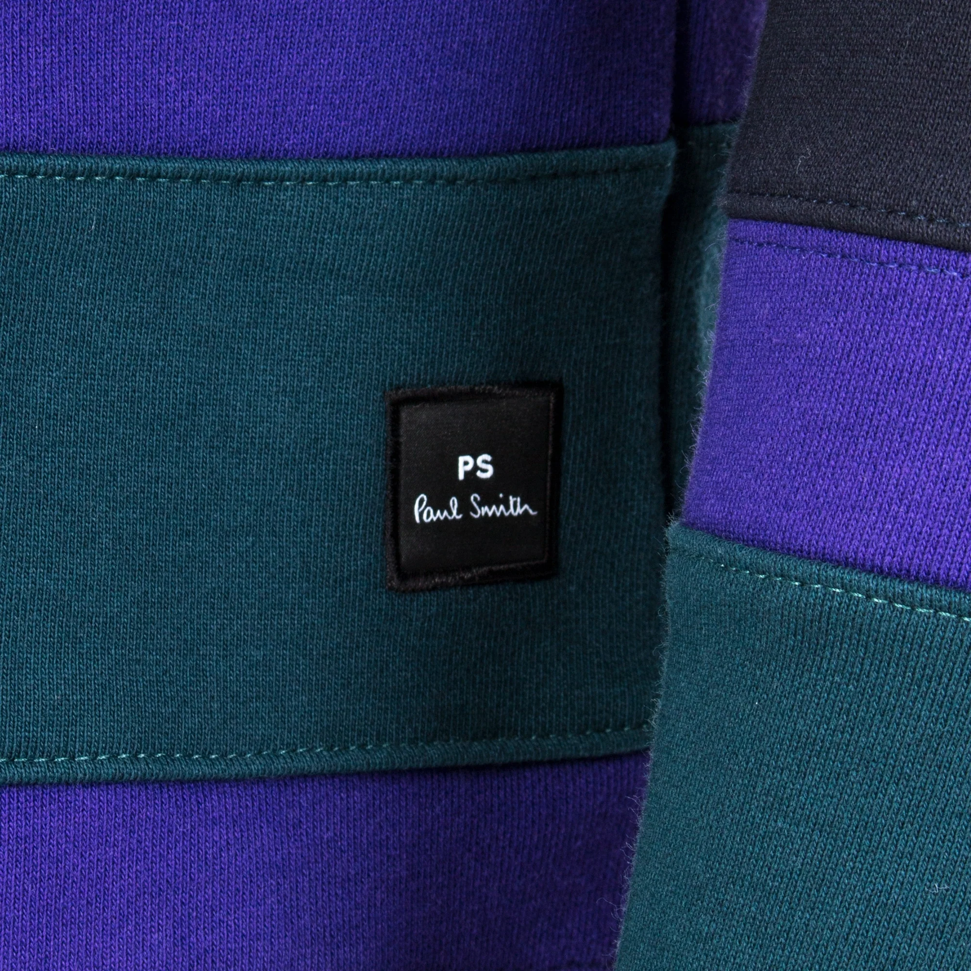 Regular Fit Block Stripe Sweatshirt - Image 3