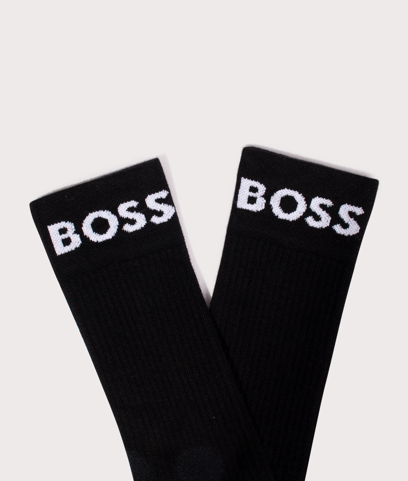 Regular Fit 2 Pack Of Quarter Length Stretch Sport Socks - Image 2