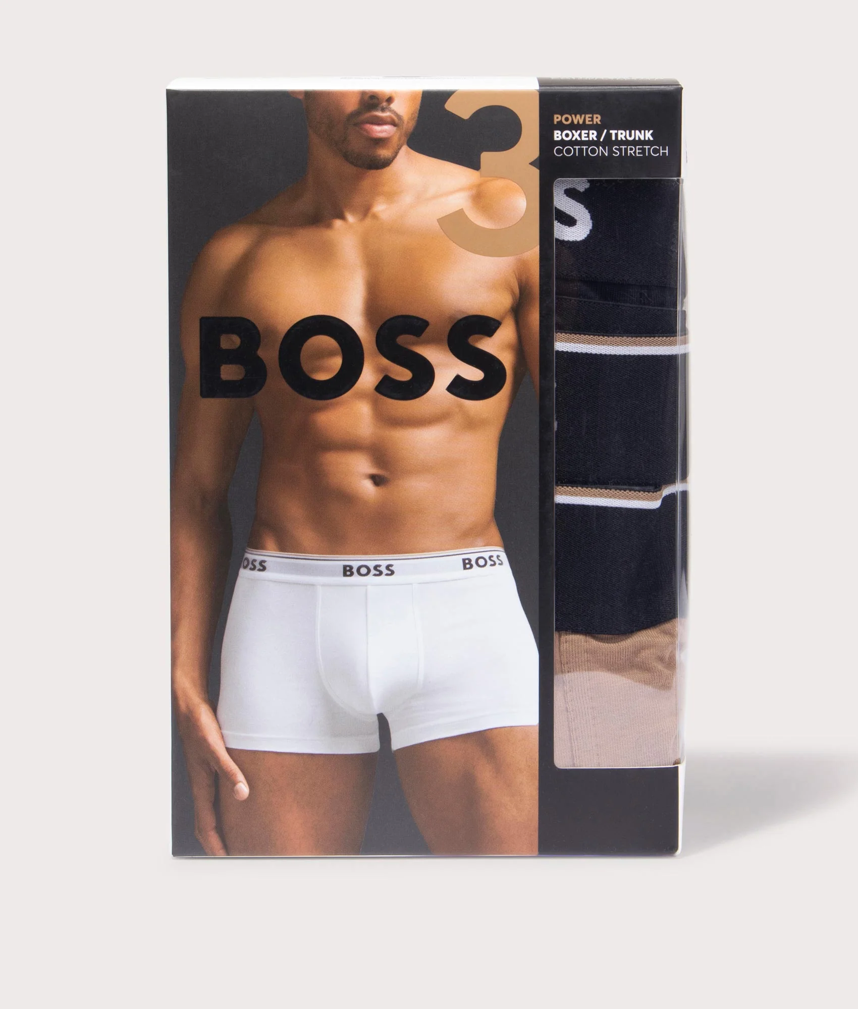 Regular Fit 3 Pack Power Trunks - Image 2