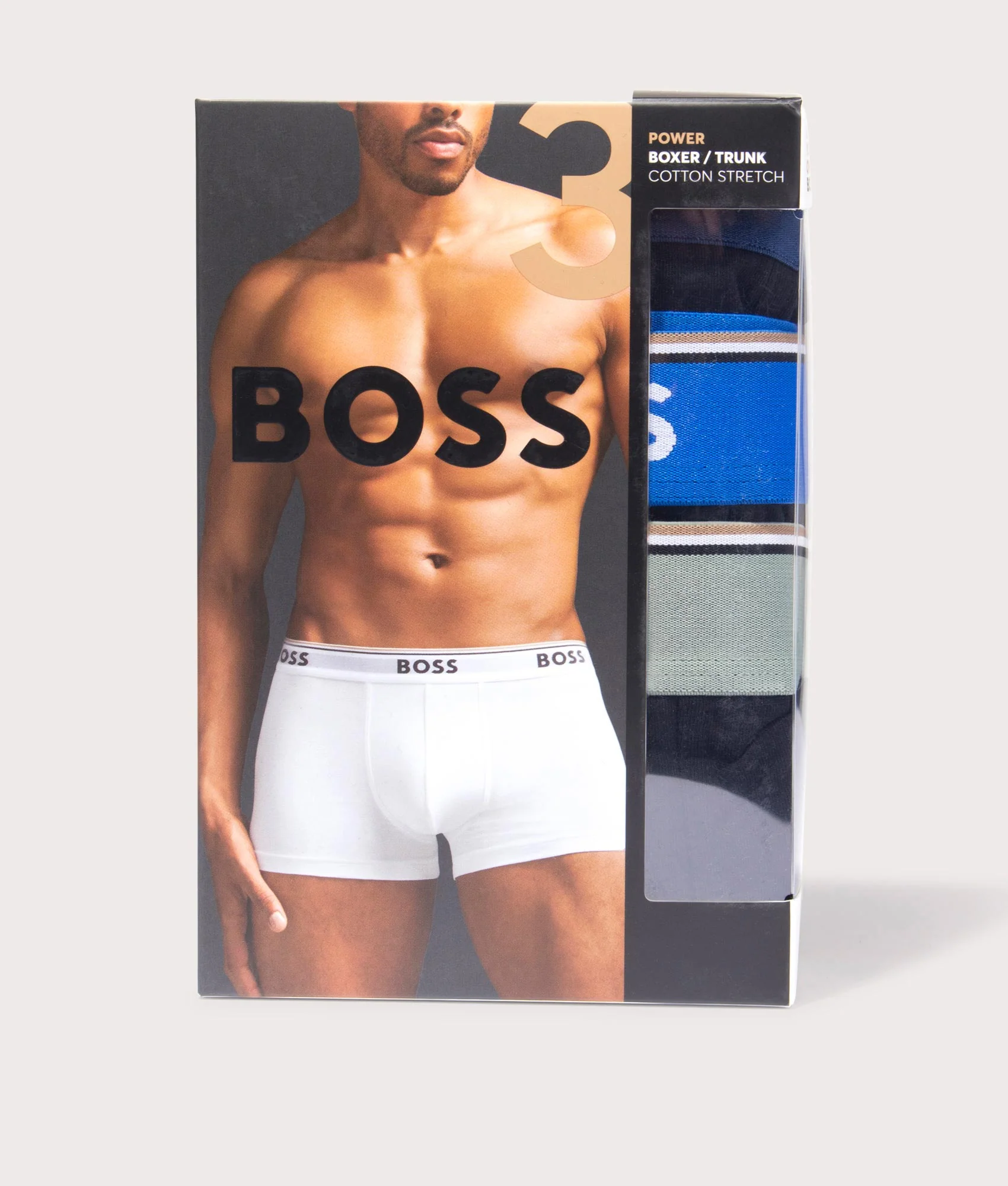 Regular Fit 3 Pack Power Trunks - Image 2
