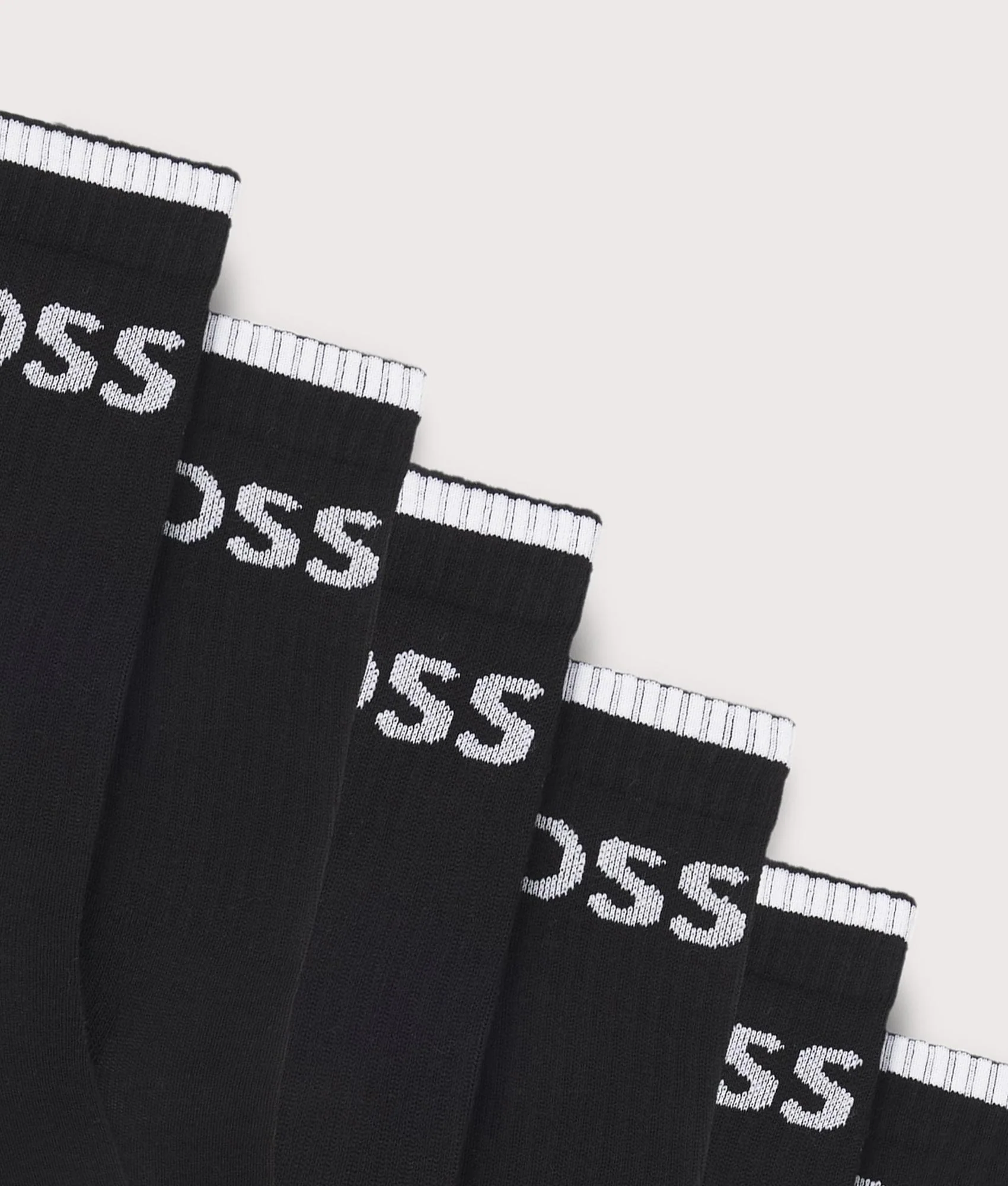 6 Pack QS Stripe Socks - Image 2