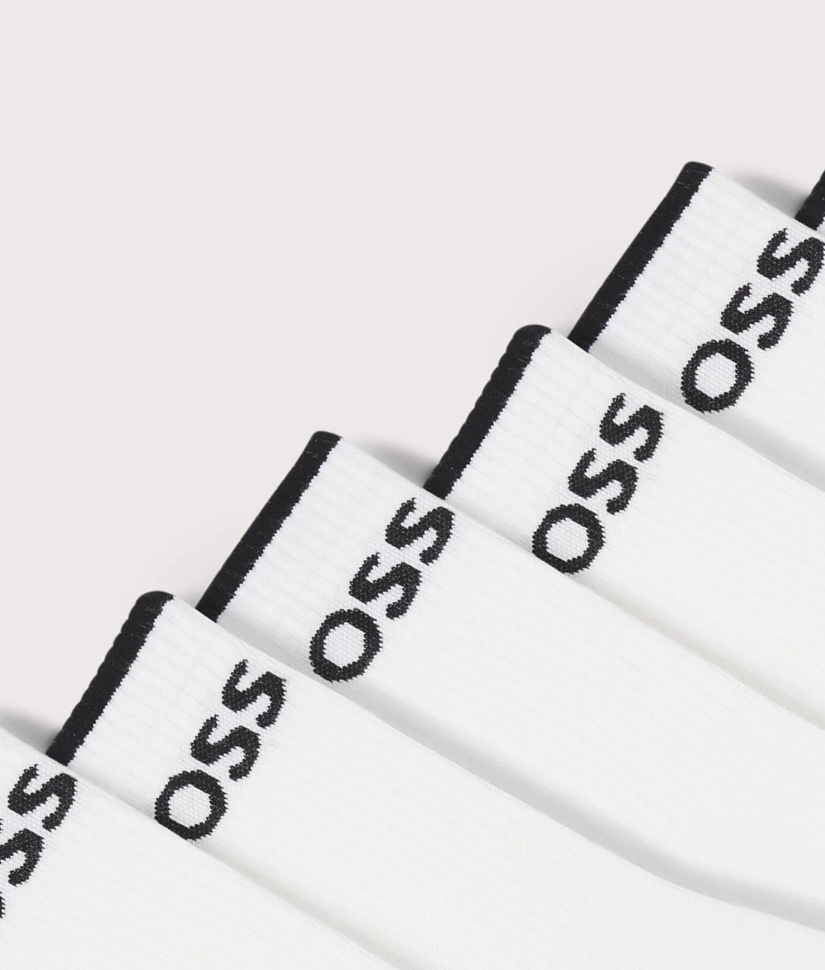6 Pack QS Stripe Socks - Image 2