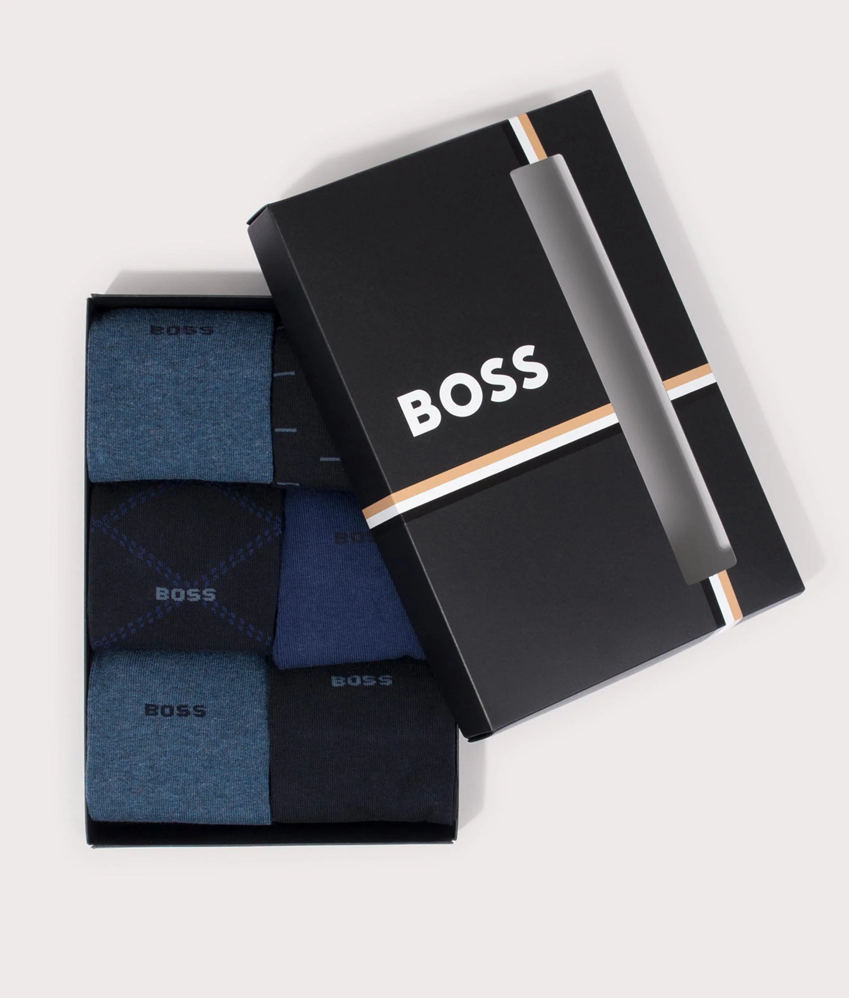 6 Pack Rib Sock Giftset - Image 2