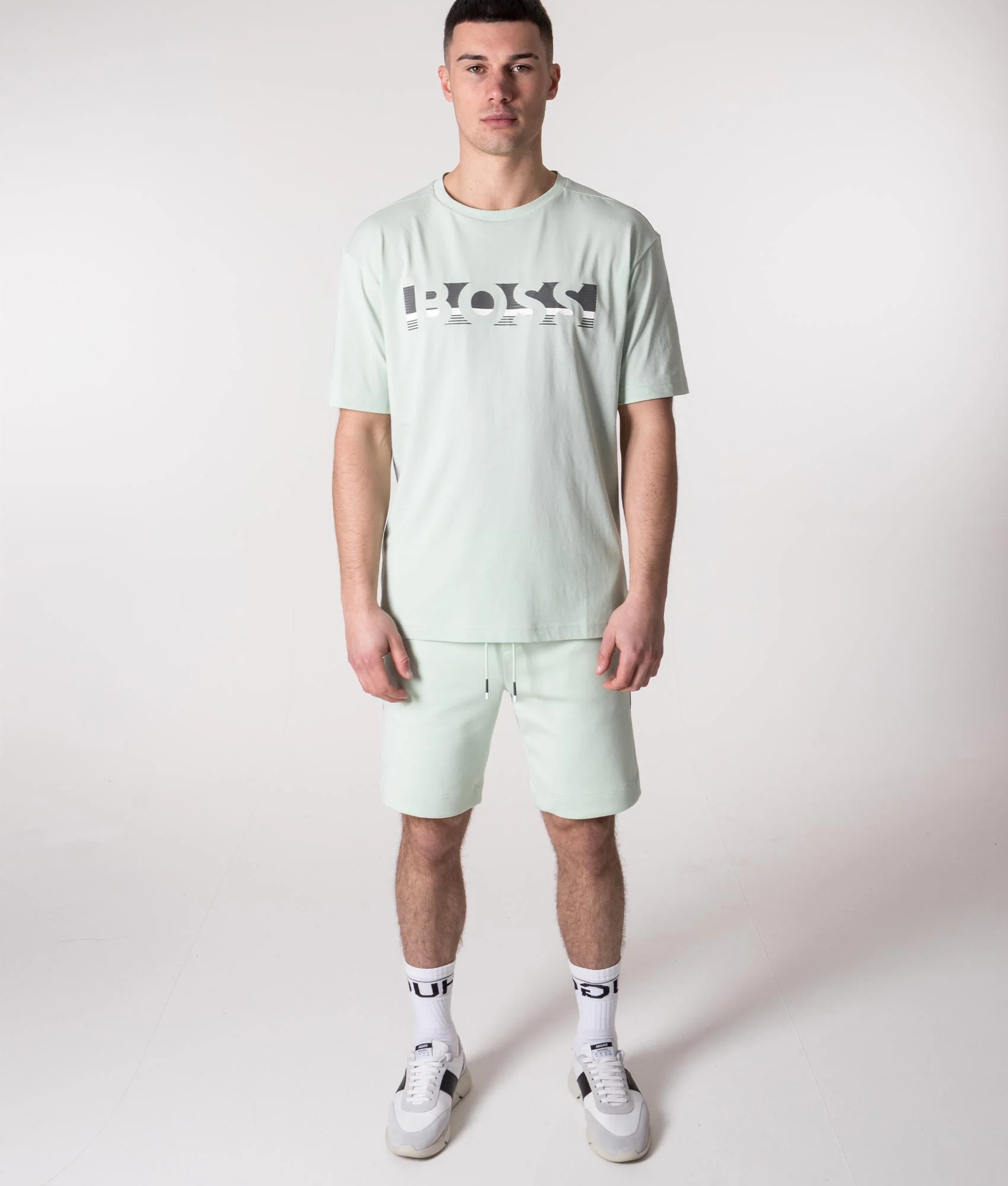 Relaxed Fit  Colour-Block Logo T-Shirt - Image 7