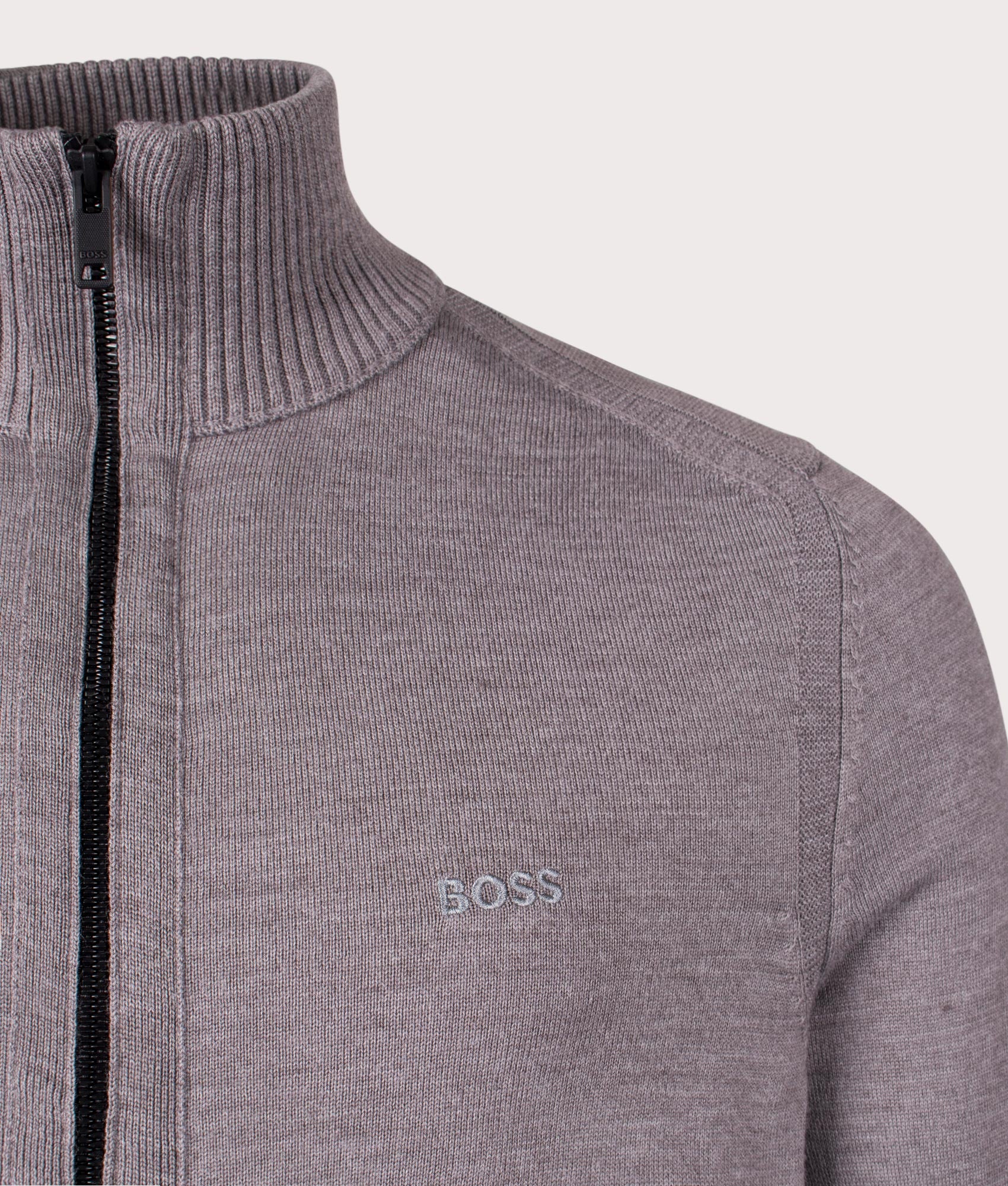 Regular Fit Avac Full Zip Knitted Cardigan - Image 2