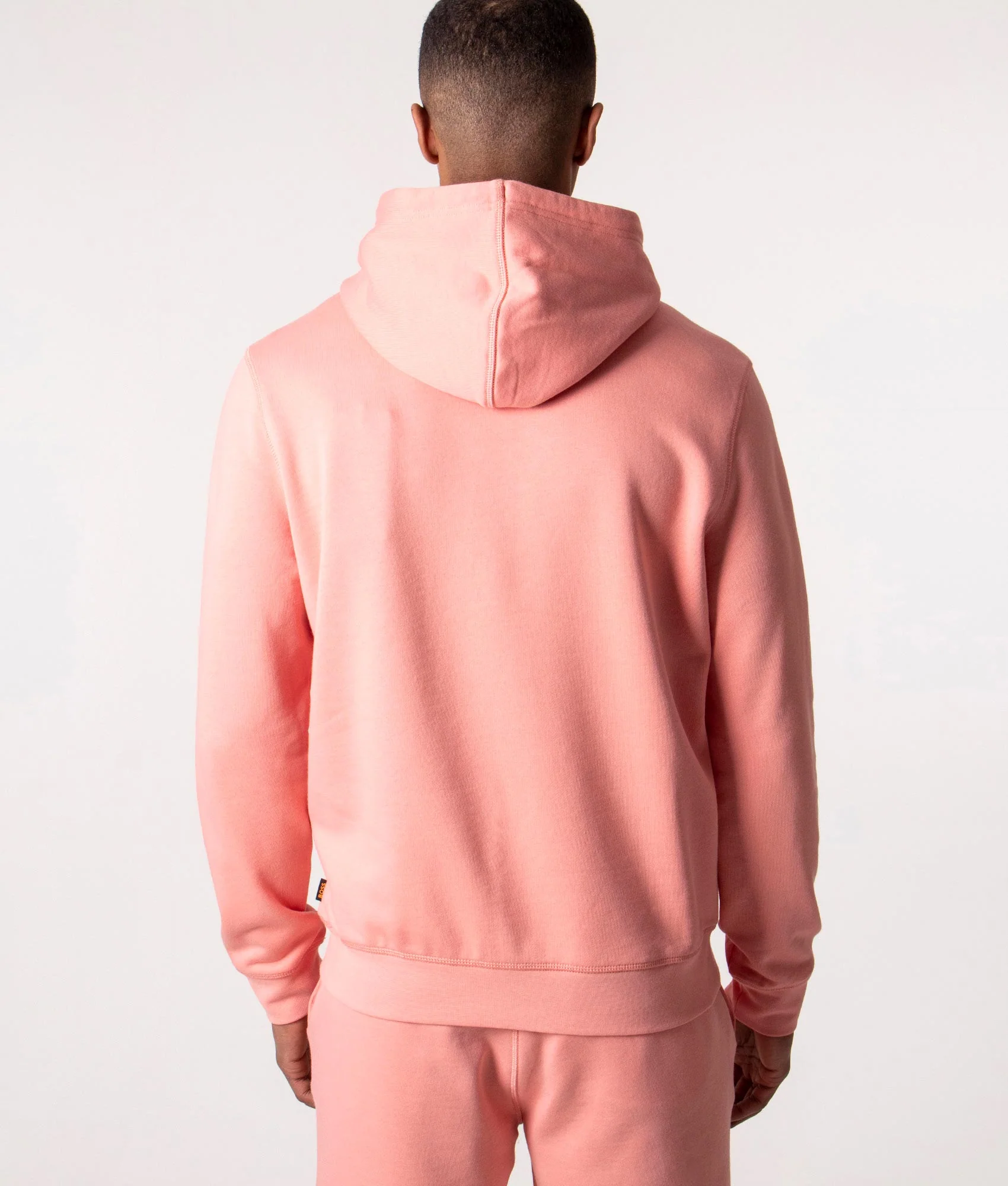 Regular Fit Wetalk Logo Patch Hoodie - Image 4