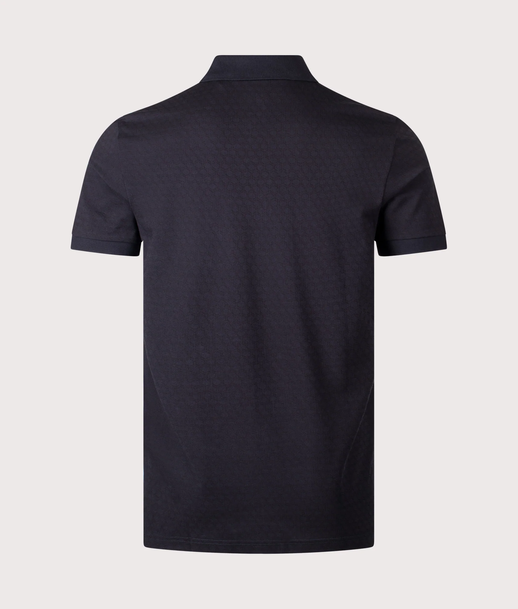 Regular Fit Chip Pattern Polo Shirt - Image 3