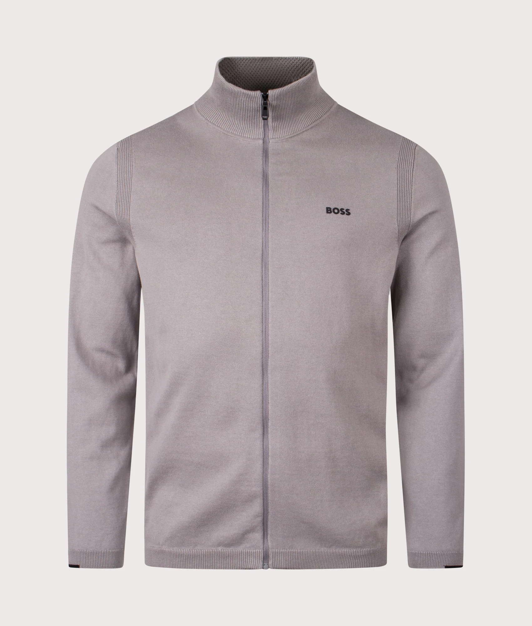 Regular Fit Ever-X Zip Through Knit Jumper