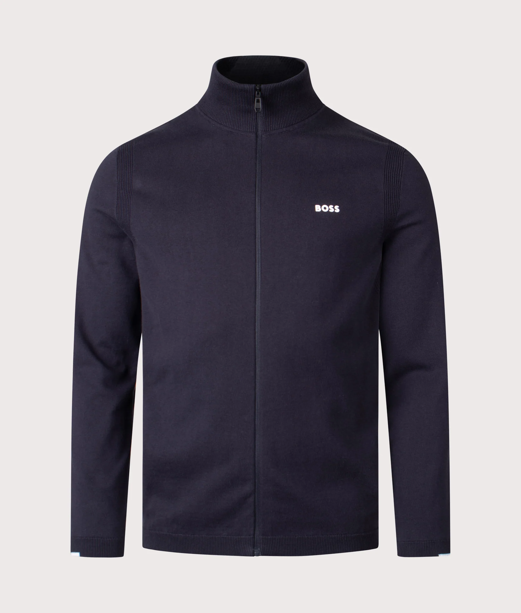 Regular Fit Ever-X Zip Through Knit Jumper