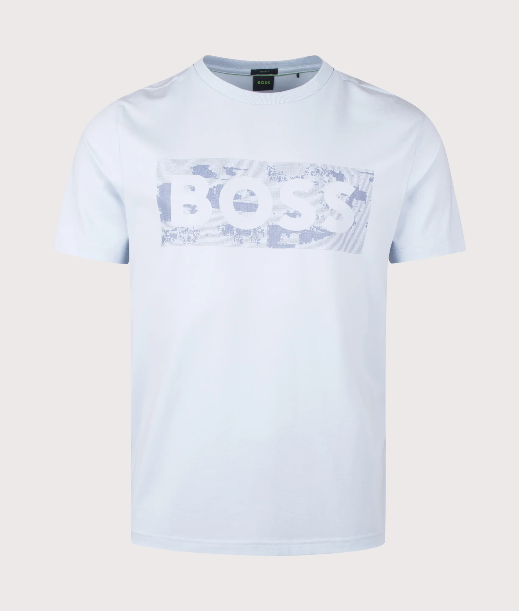 Regular Fit Globe Logo Pattern T-Shirt