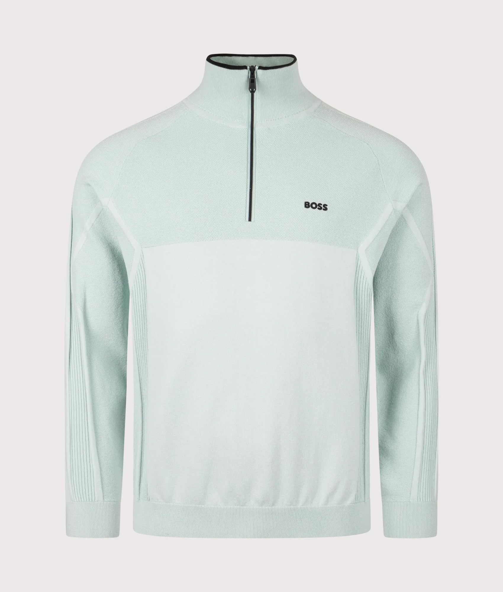 Regular Fit Hydro Quarter Zip Knit Jumper
