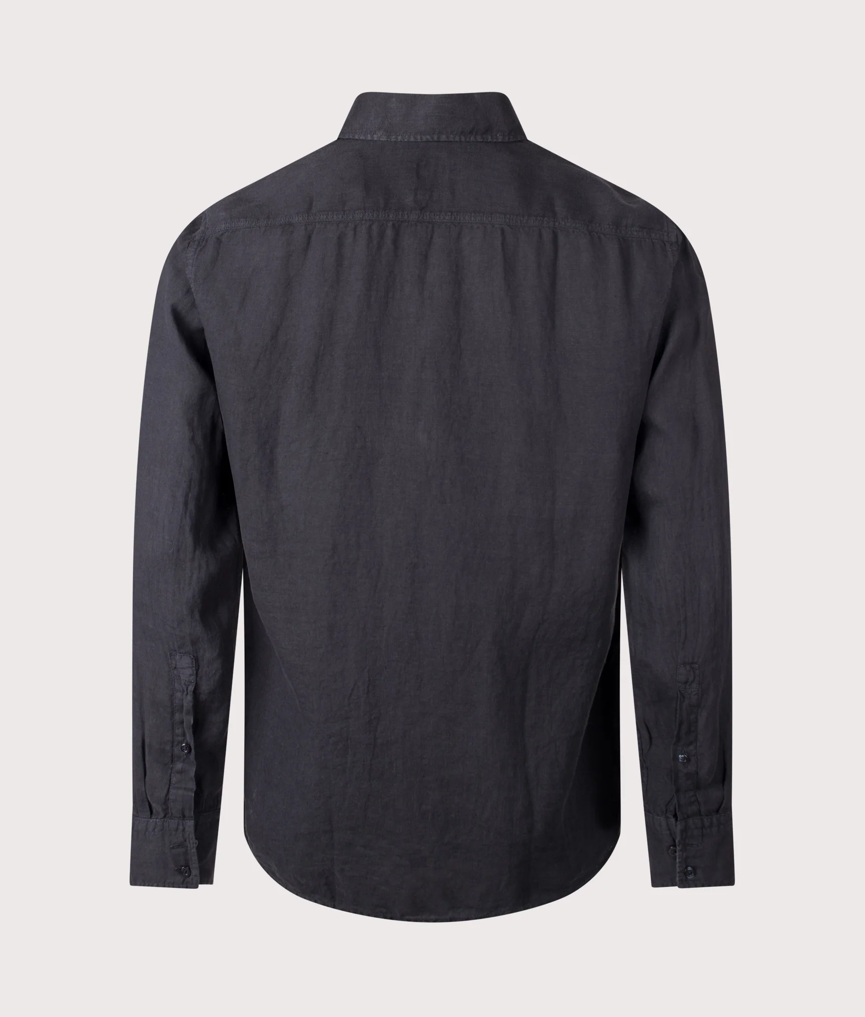 Regular Fit Linen Shirt - Image 3