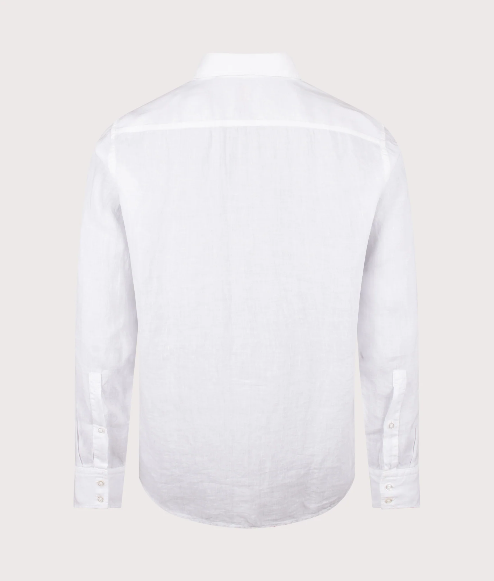 Regular Fit Linen Shirt - Image 3
