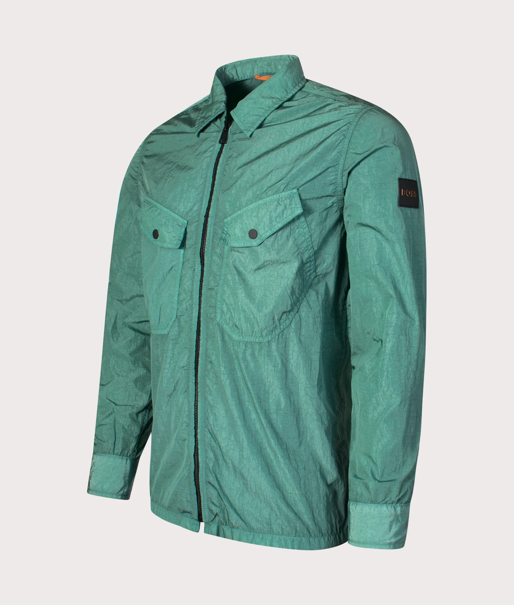 Regular Fit Zip Through Lovel 8 Overshirt
