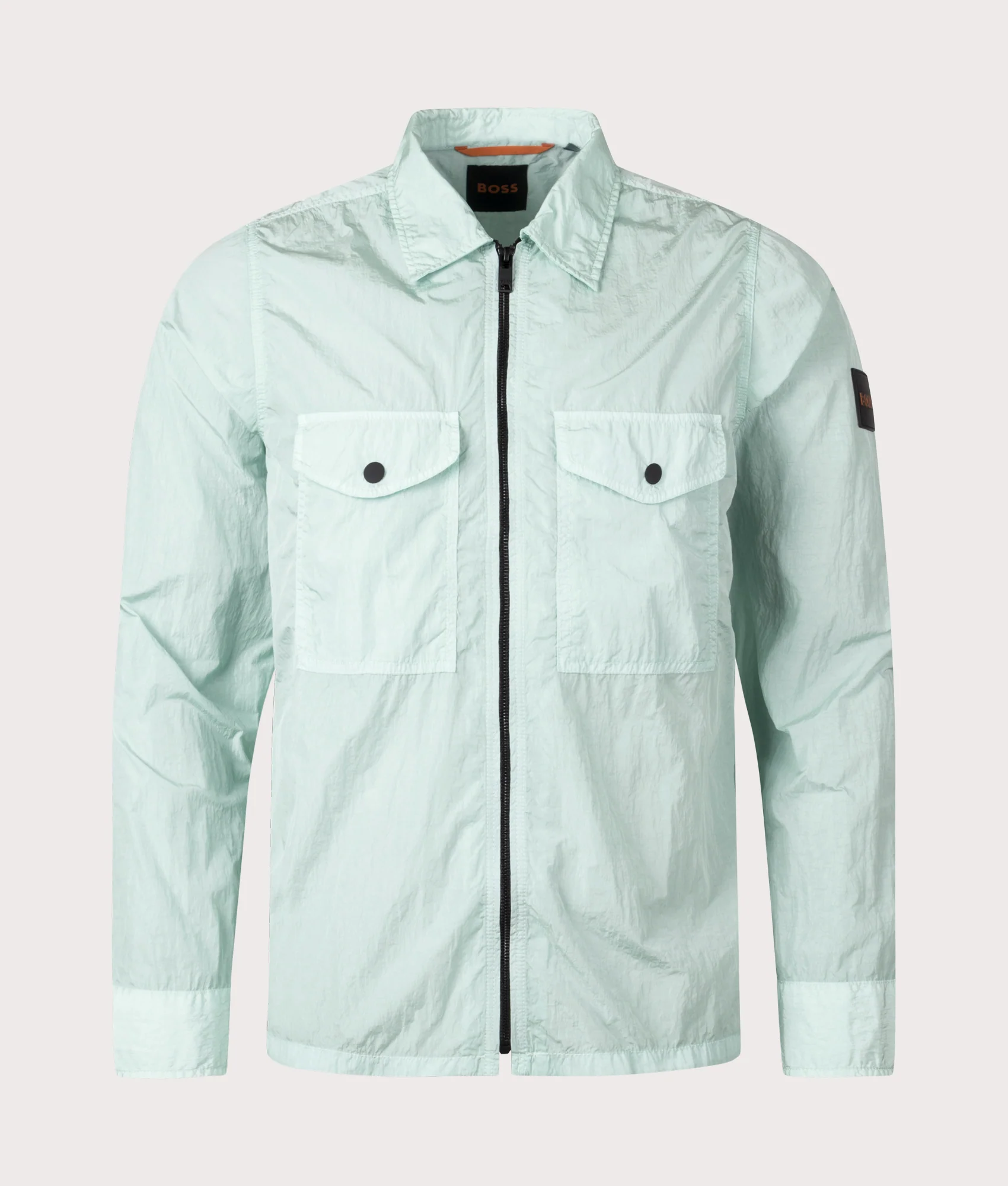 Regular Fit Lovel Zip Through Overshirt