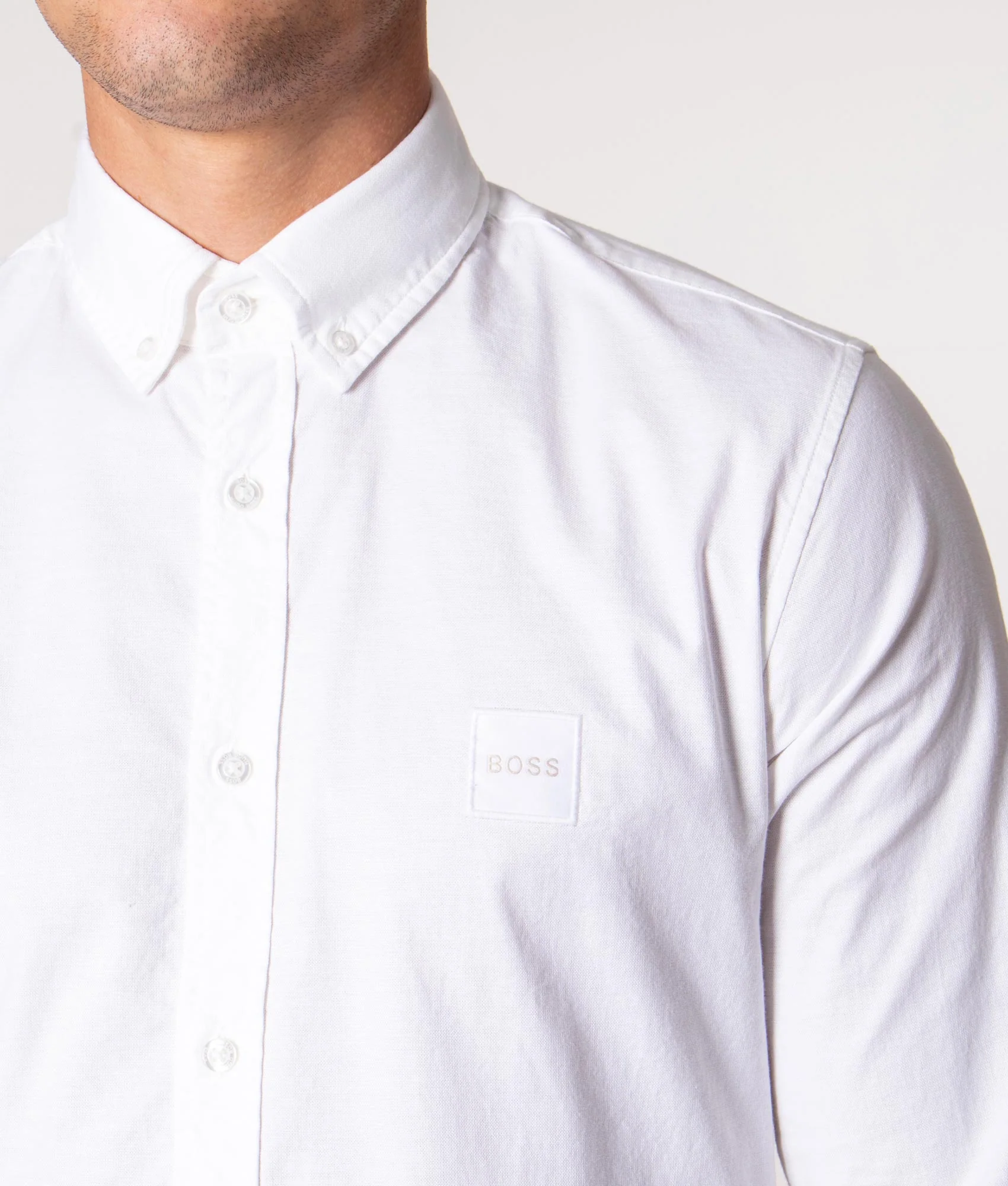 Slim Fit Mabsoot 1 Long Sleeve Shirt - Image 3