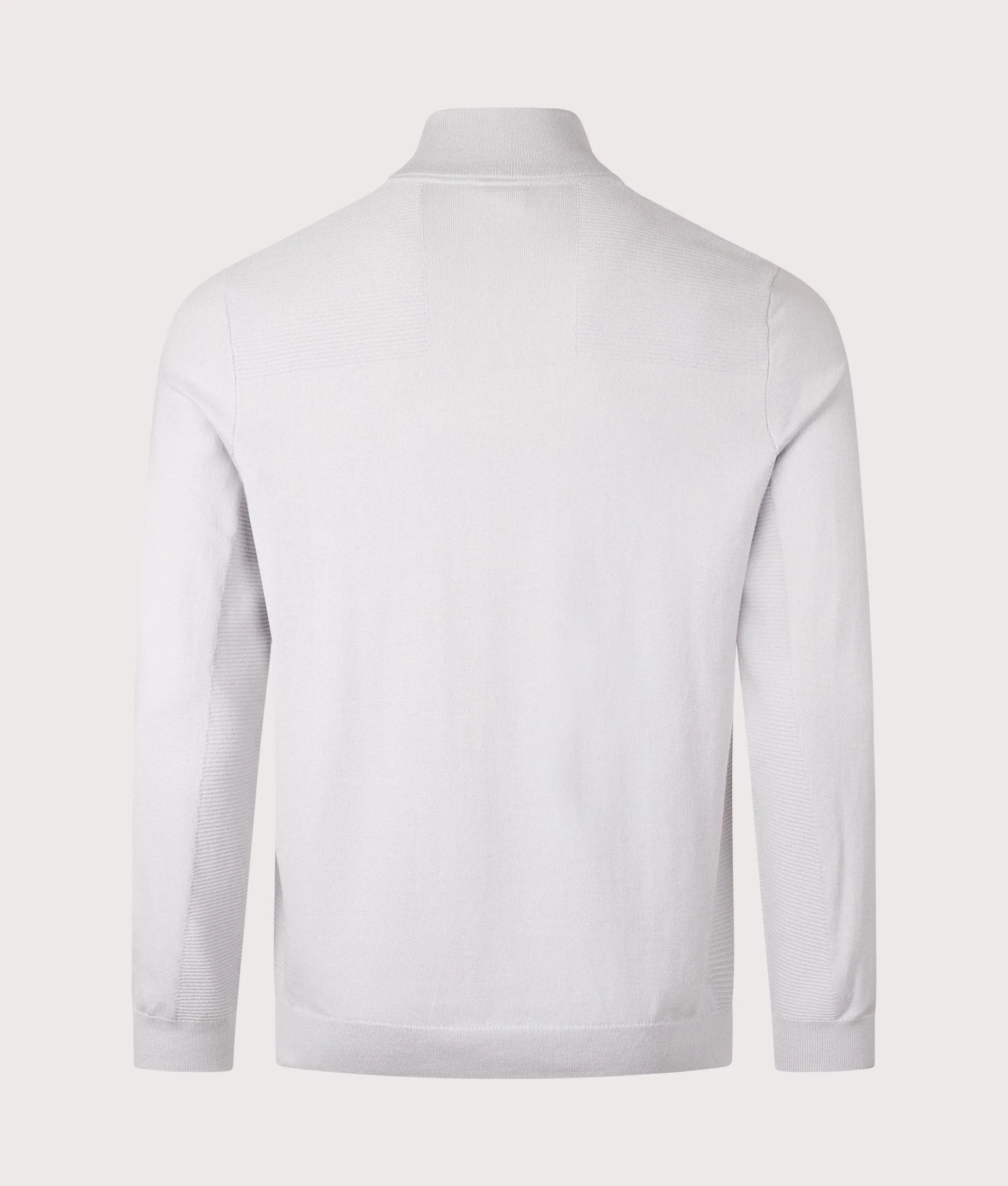 Regular Fit Momentum X Quarter Zip Knit Jumper - Image 3