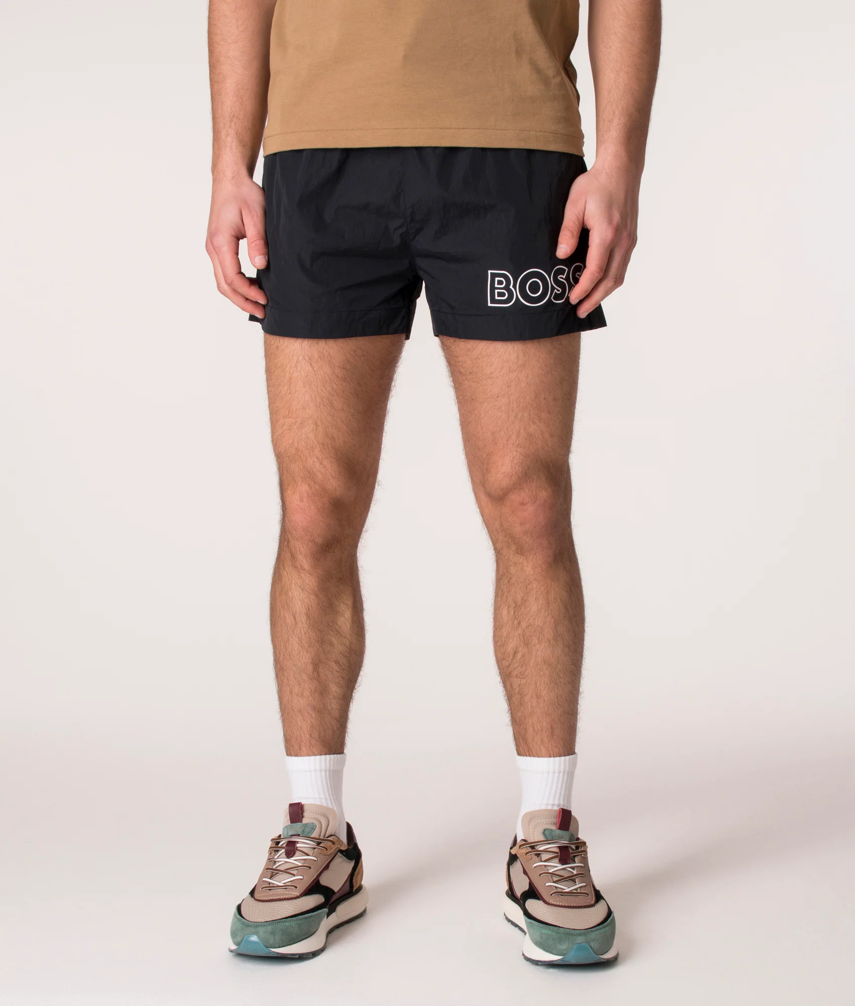 Regular Fit Quick Drying Mooneye Swim Shorts - Image 3