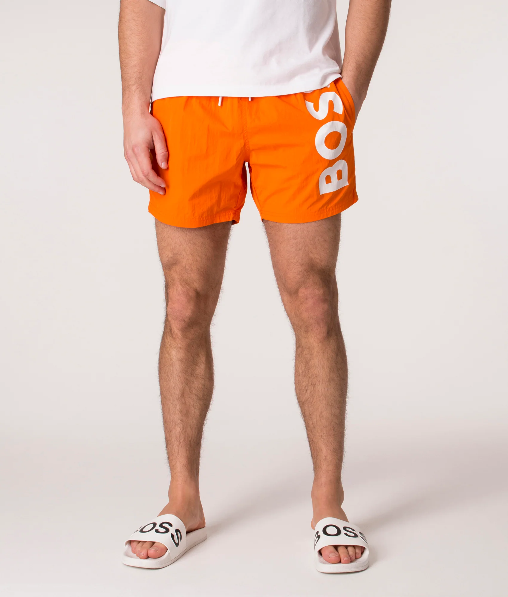 Regular Fit Quick Drying Octopus Swim Shorts - Image 3