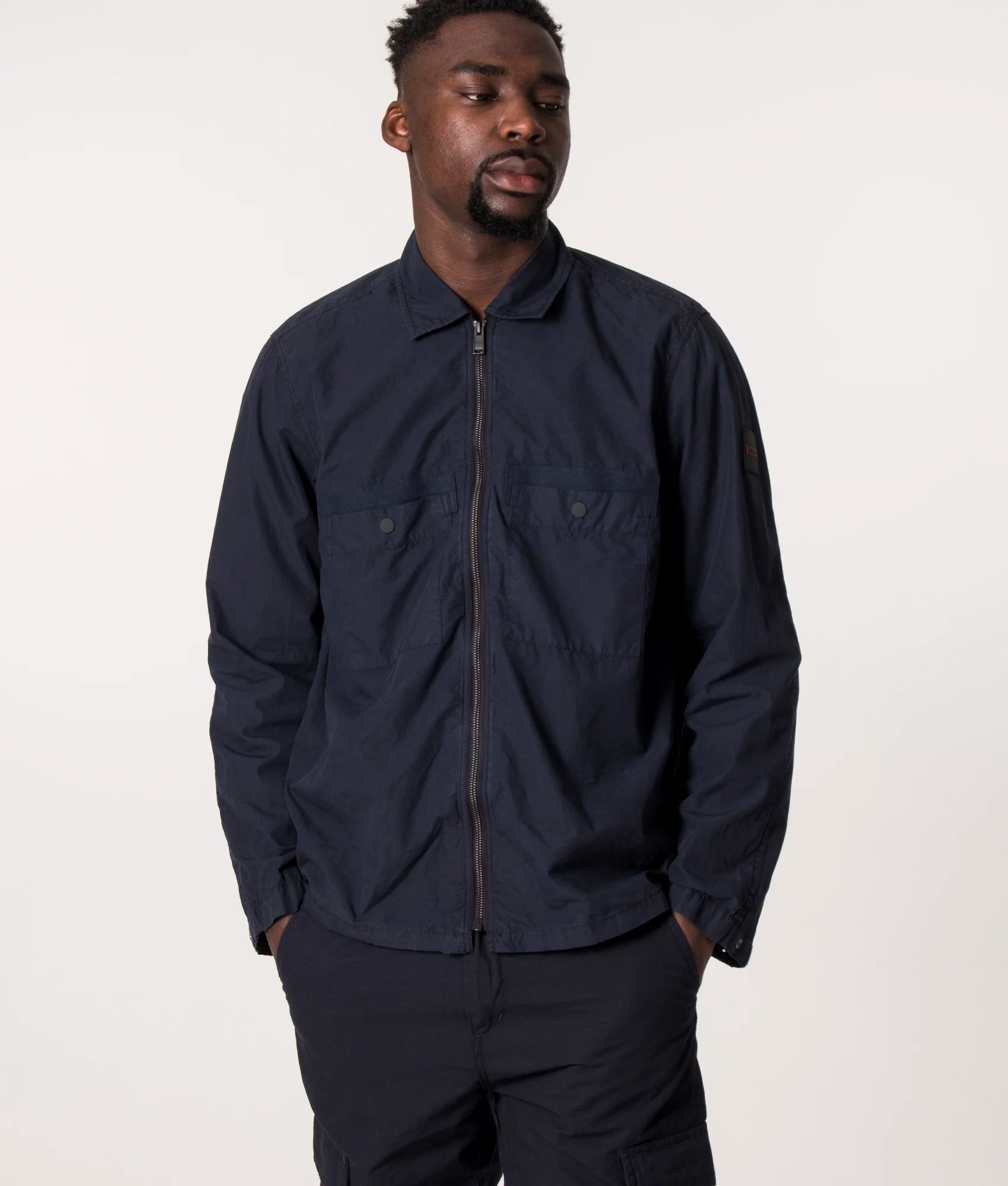 Oversized Fit Lebold Overshirt - Image 3