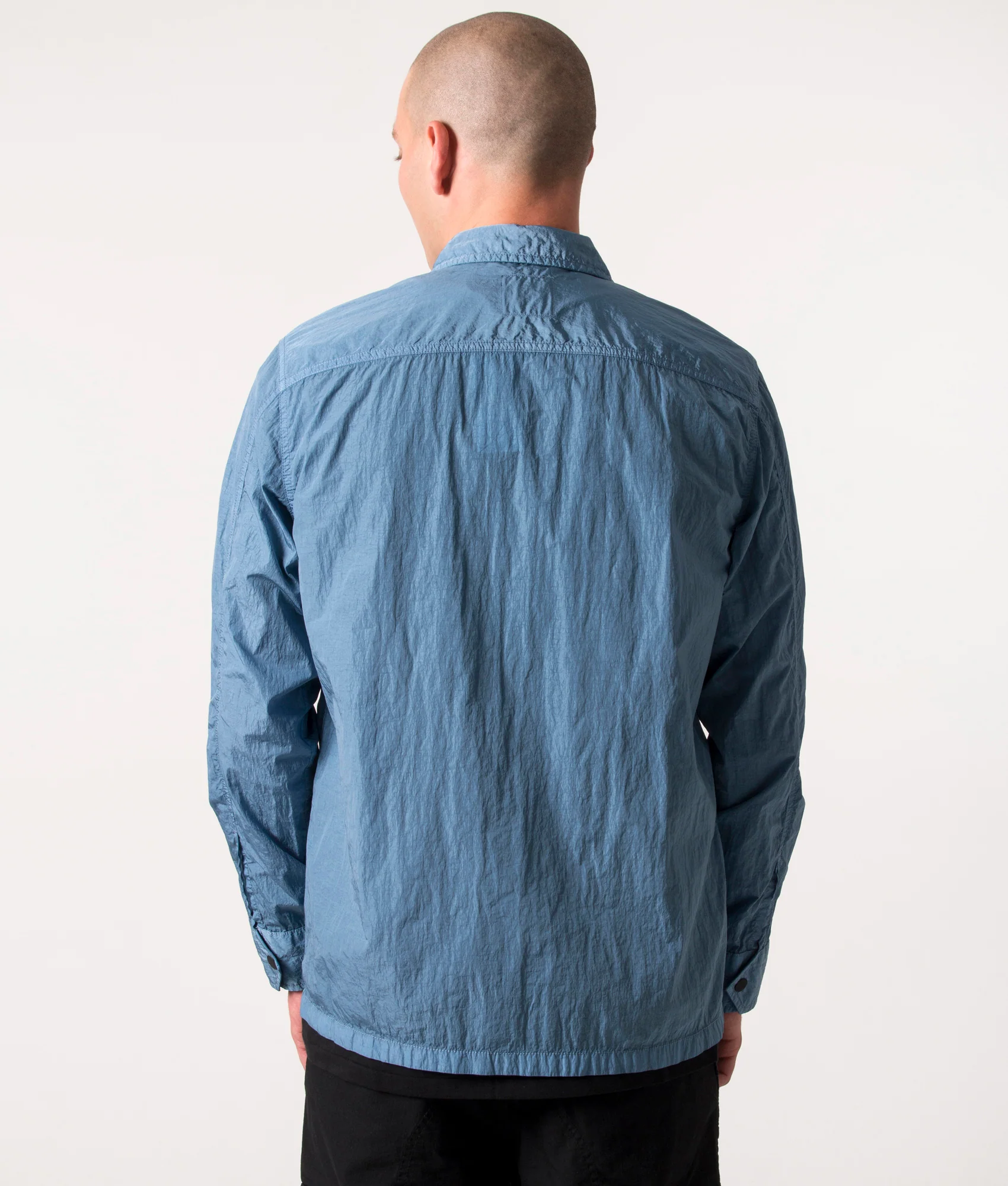 Oversized Zip Through Lovel 8 Overshirt - Image 4