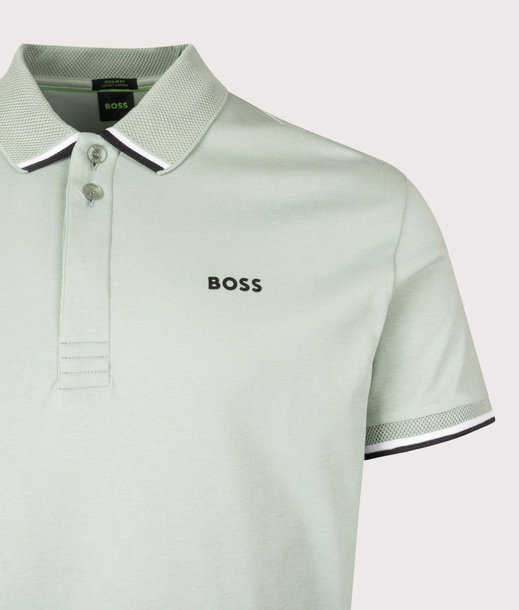 Regular Fit Paddy Lux Heritage Polo Shirt - Image 2