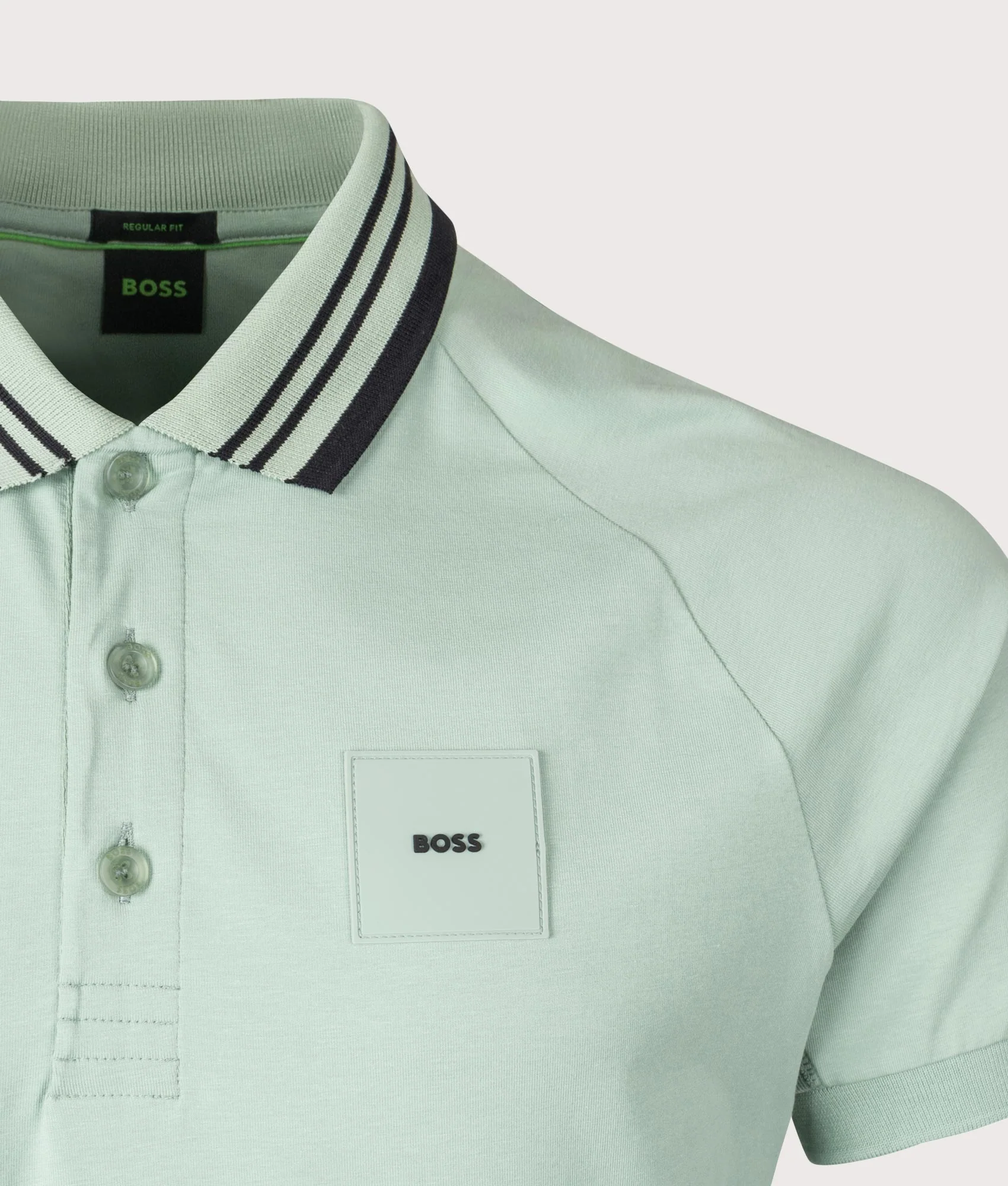 Regular Fit Paddy Rib Polo Shirt - Image 2