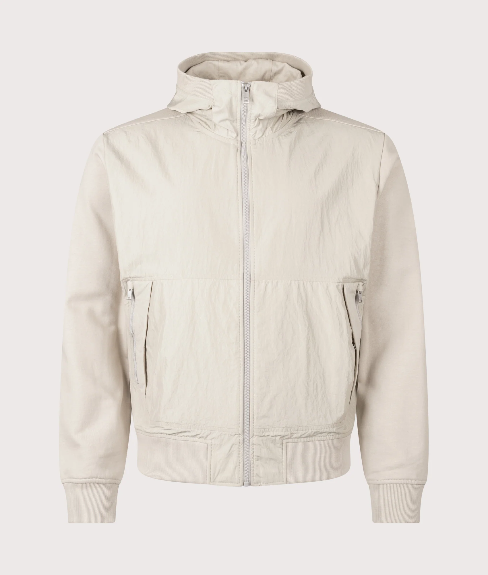Regular Fit Protective Zip Through Hoodie - Image 3