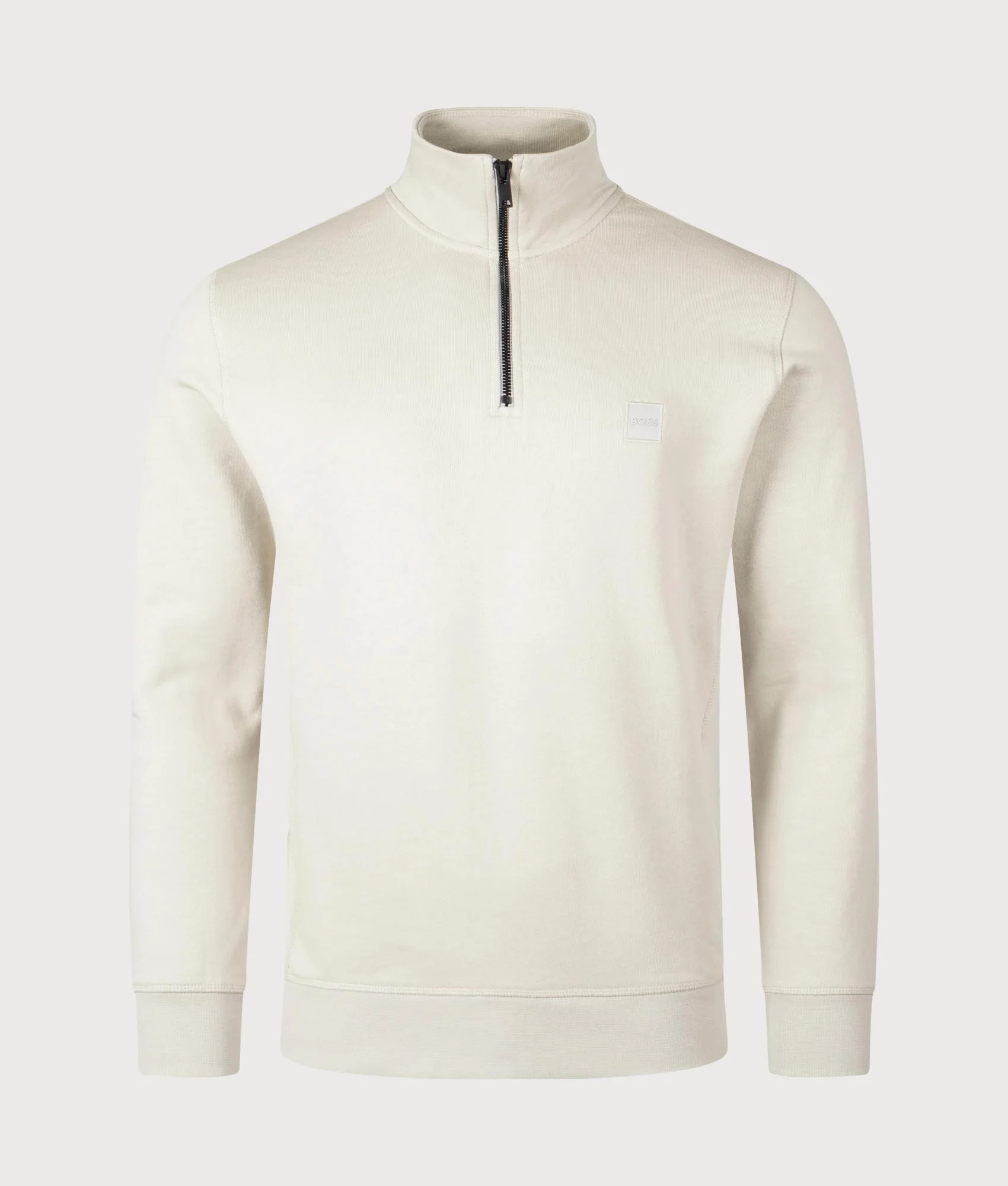 Regular Fit Zetrust Quarter Zip Sweatshirt