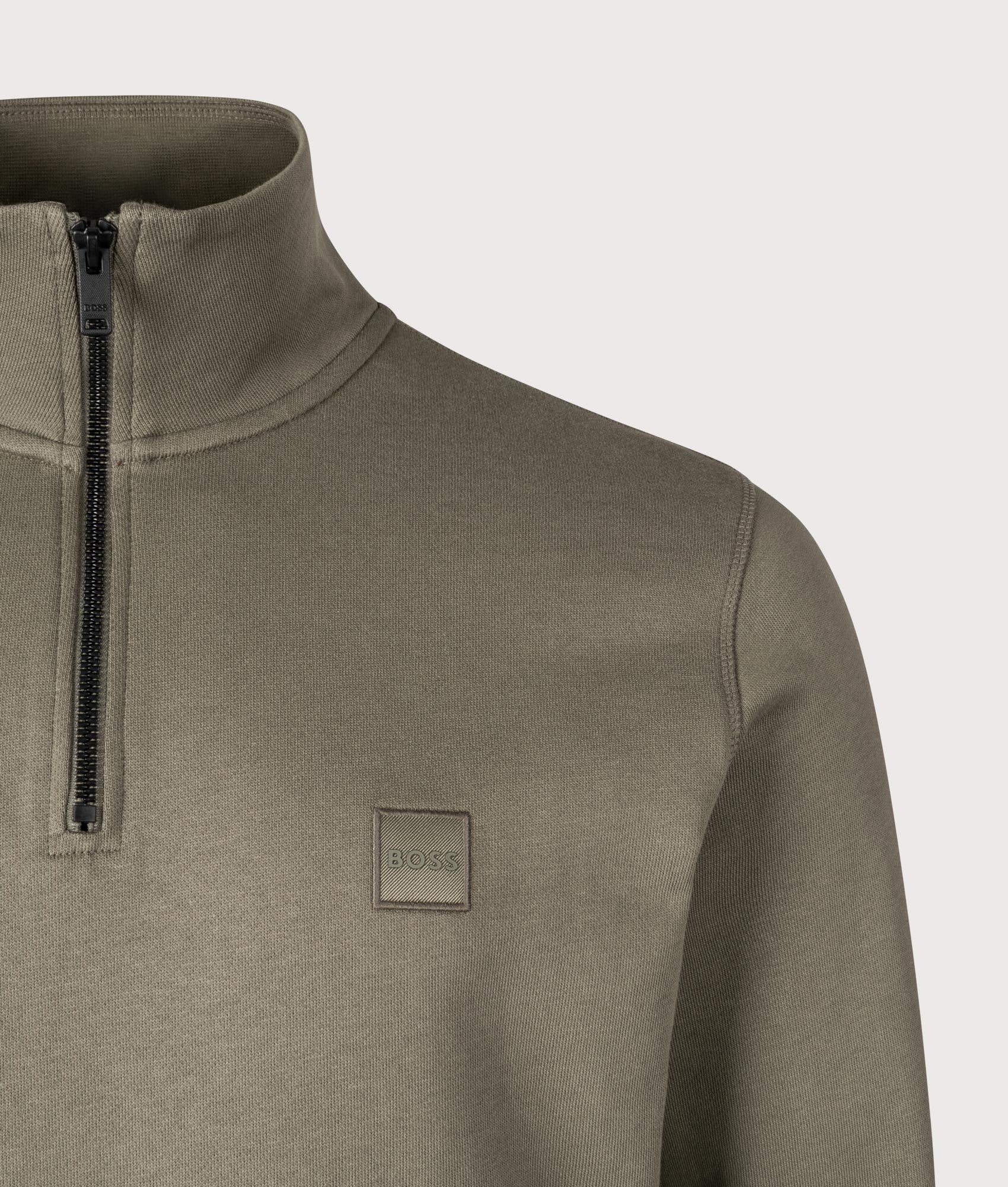 Regular Fit Zetrust Quarter Zip Sweatshirt - Image 2