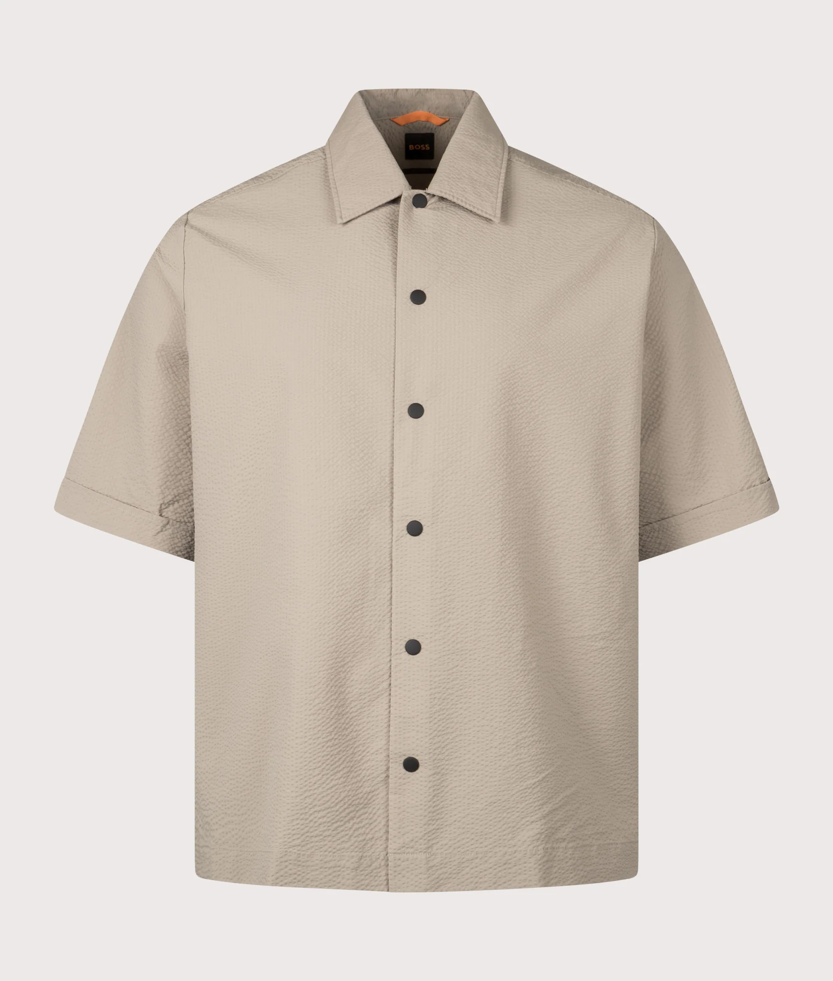 Relaxed Fit Lapoully Short Sleeve Shirt