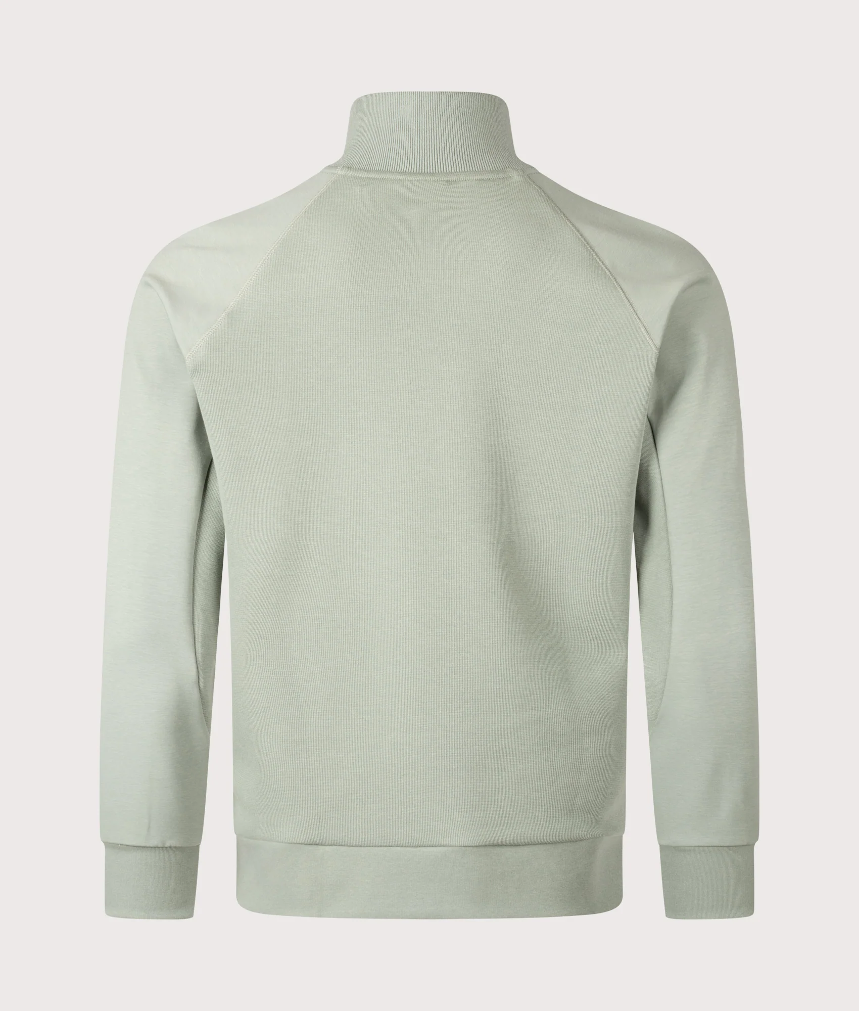 Regular Fit Rib Quarter Zip - Image 3