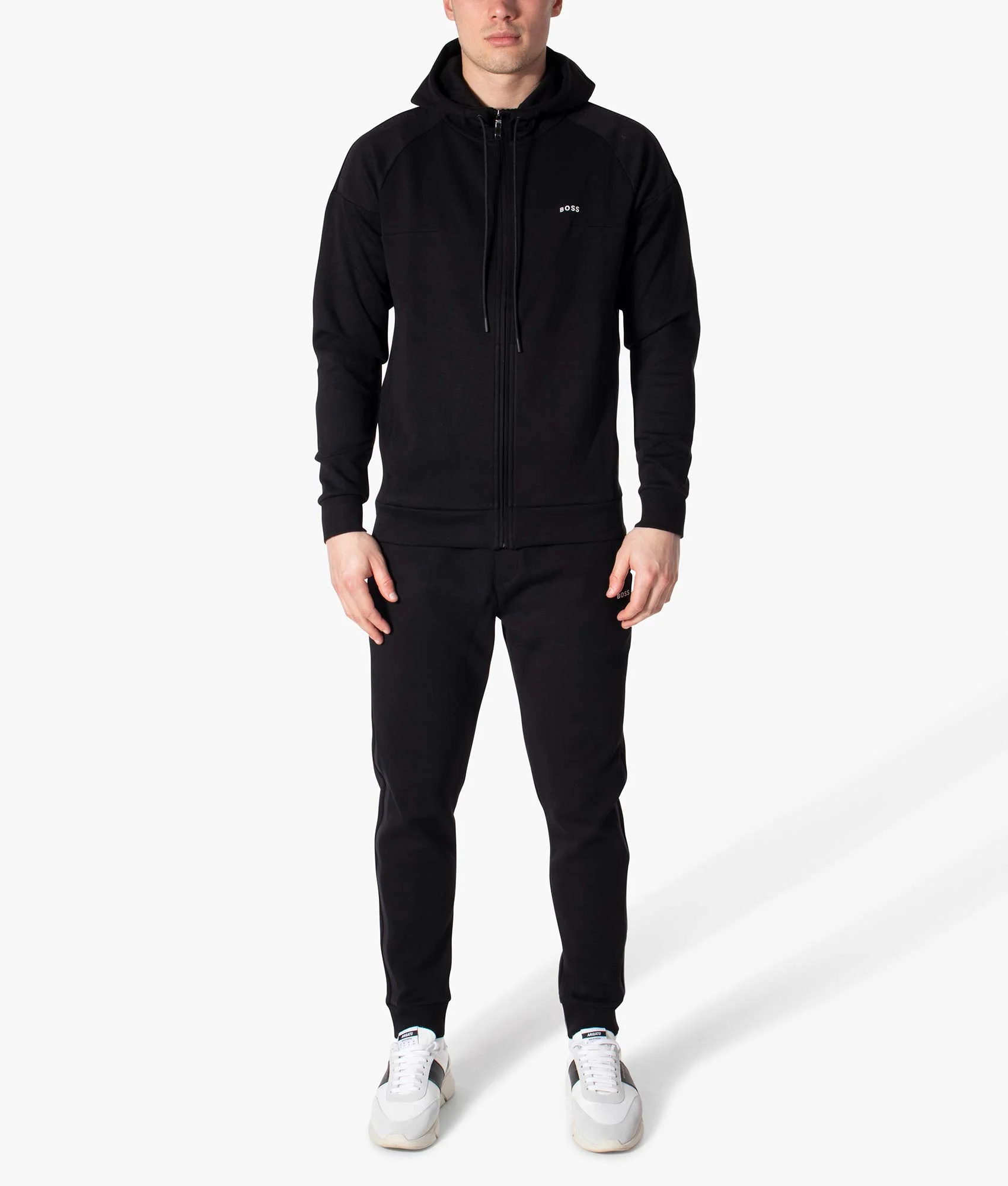 Regular Fit Saggy Zip Through Hoodie - Image 2