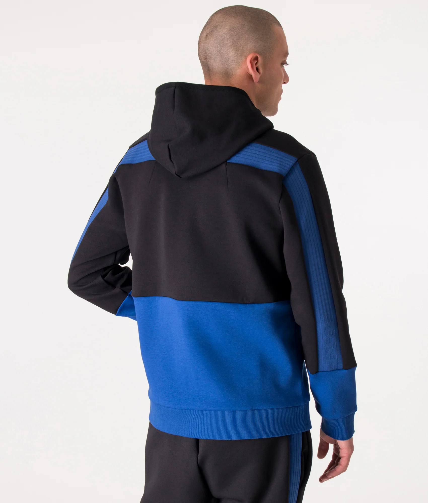 Regular Fit Zip Through Saggy 1 Hoodie - Image 5