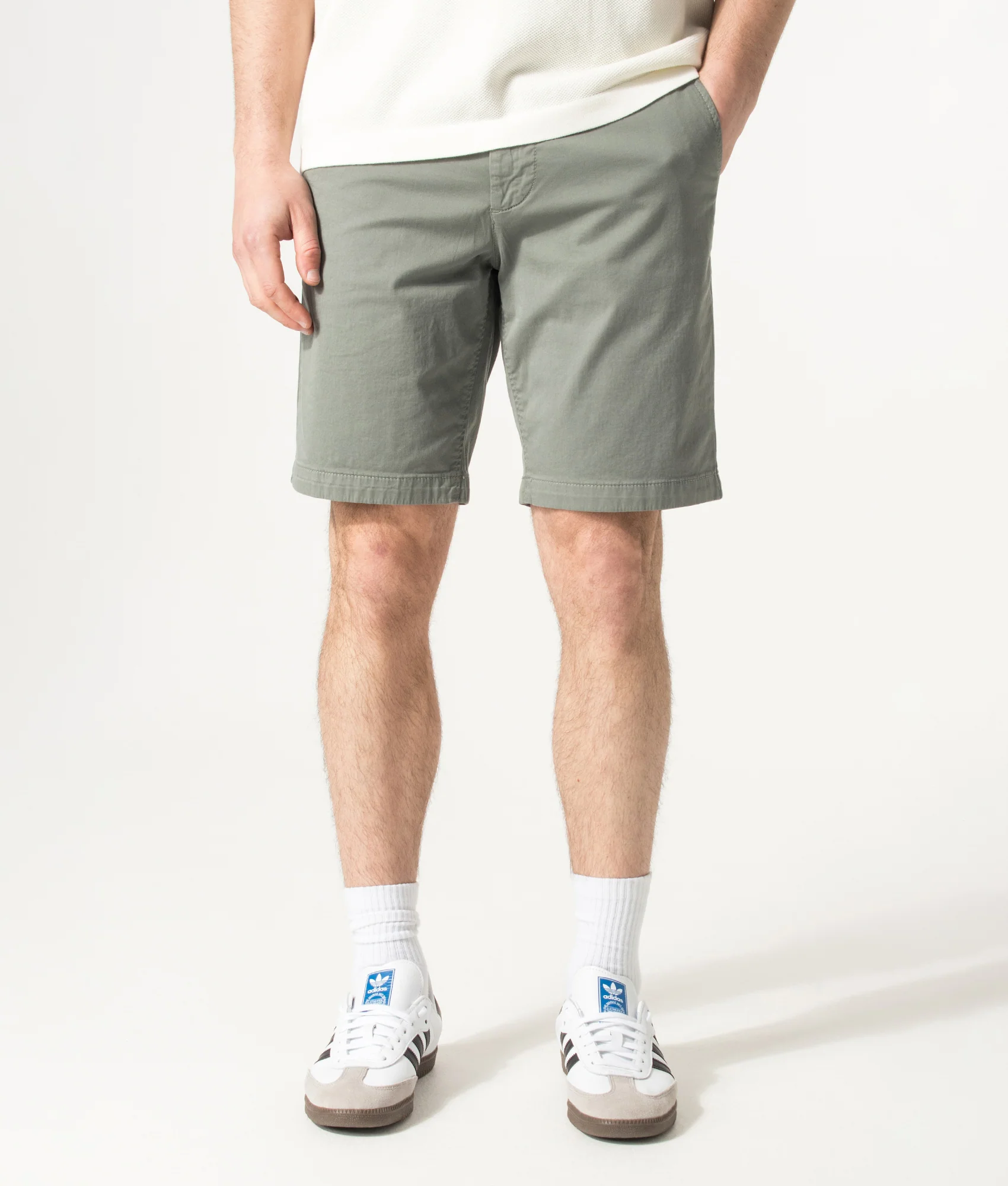 Slim Fit Chino Shorts - Image 4