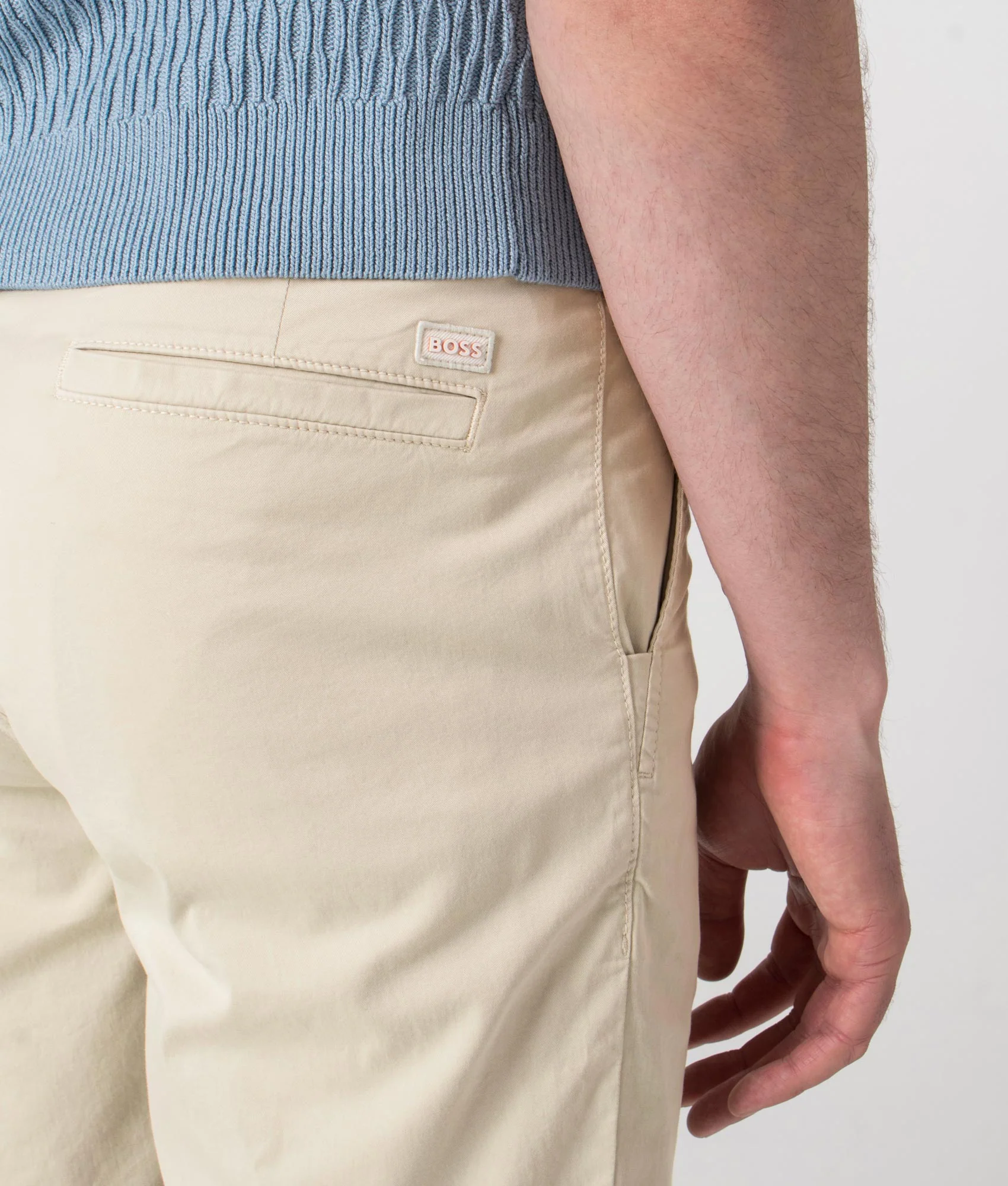 Slim Fit Chino Shorts - Image 2