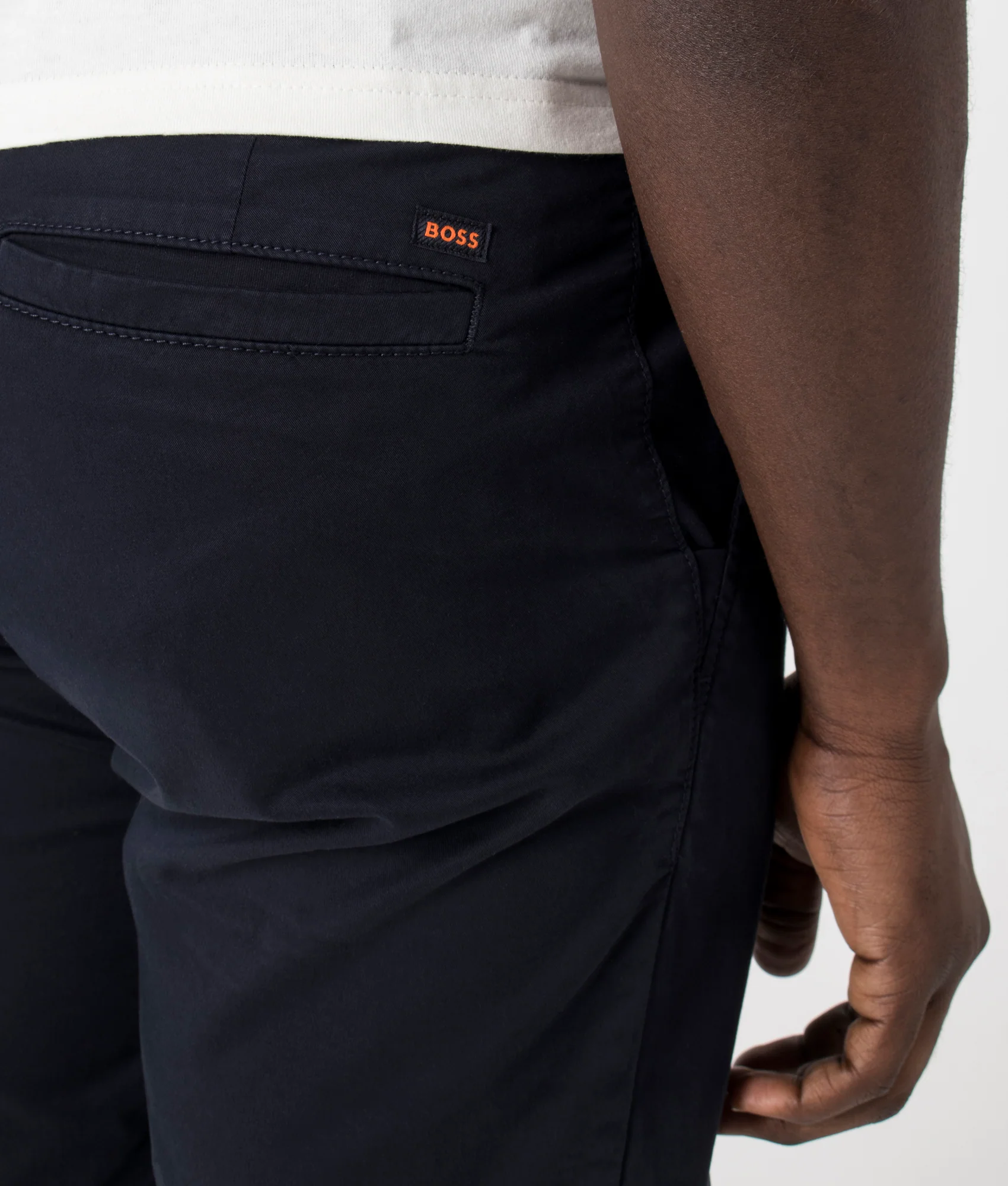 Slim Fit Chino Shorts - Image 3