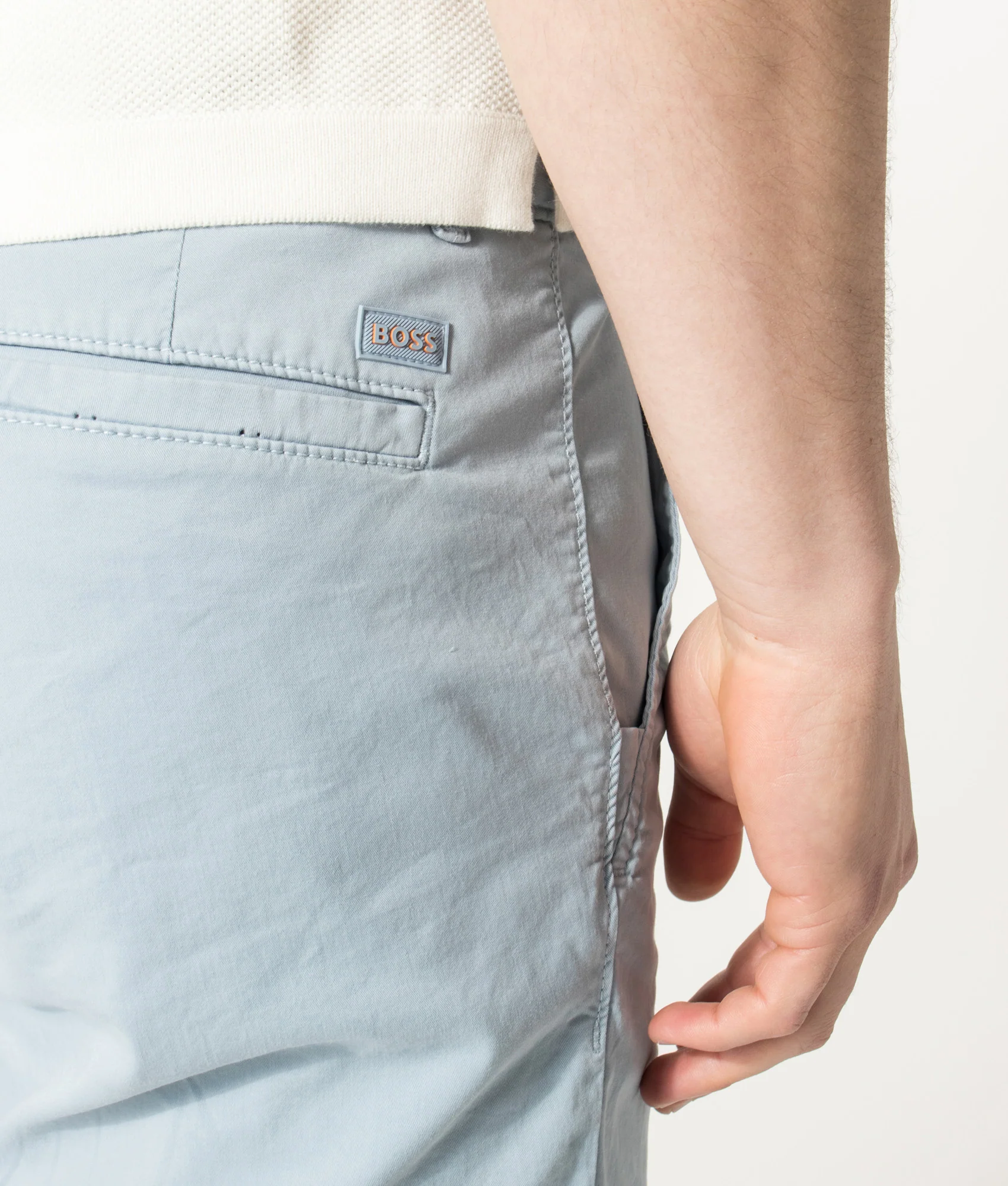Slim Fit Chino Shorts - Image 2