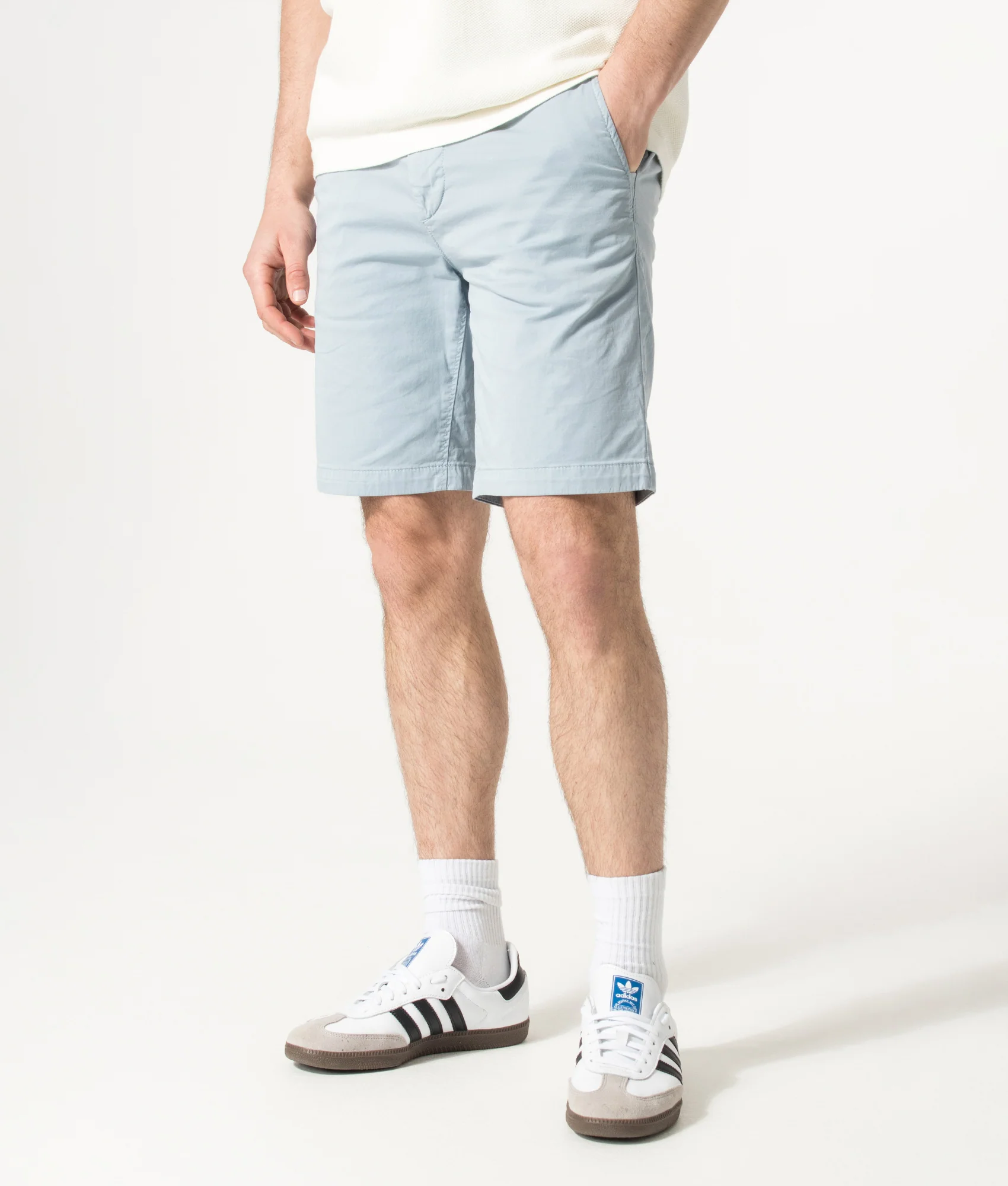 Slim Fit Chino Shorts - Image 3