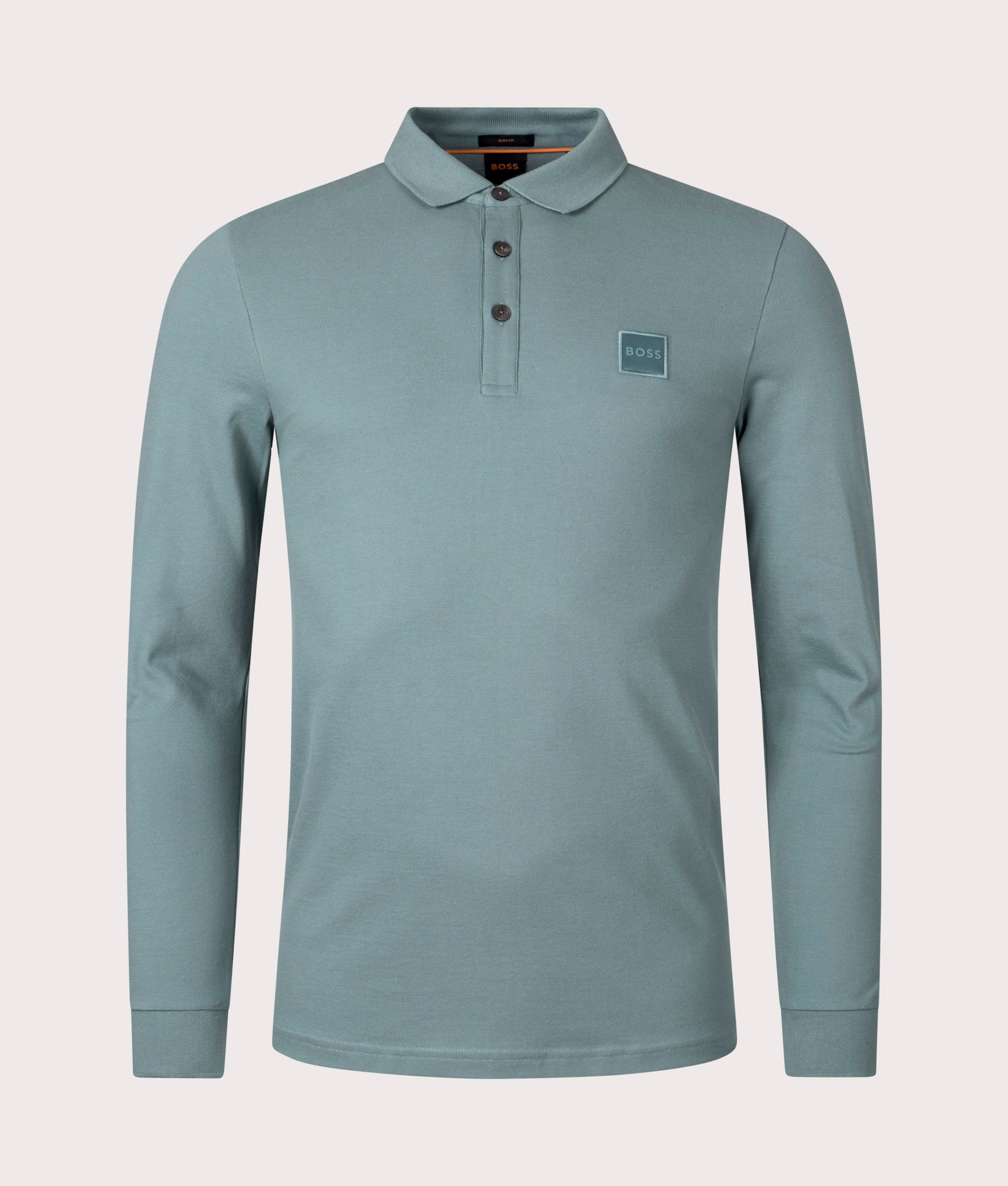 Slim Fit Long Sleeve Passerby Polo Shirt