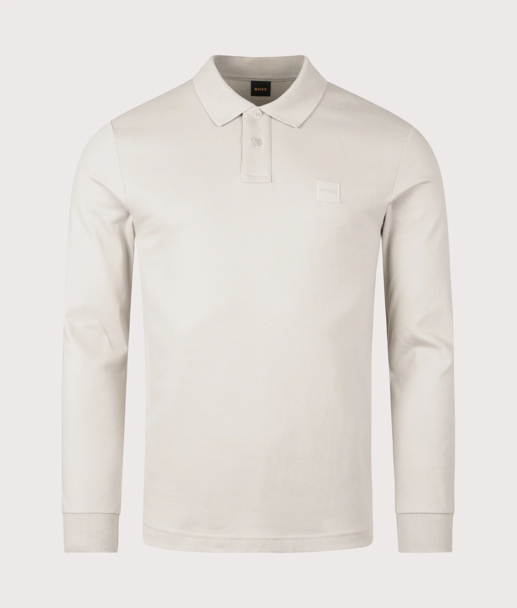 Slim Fit Passerby Long Sleeve Polo Shirt