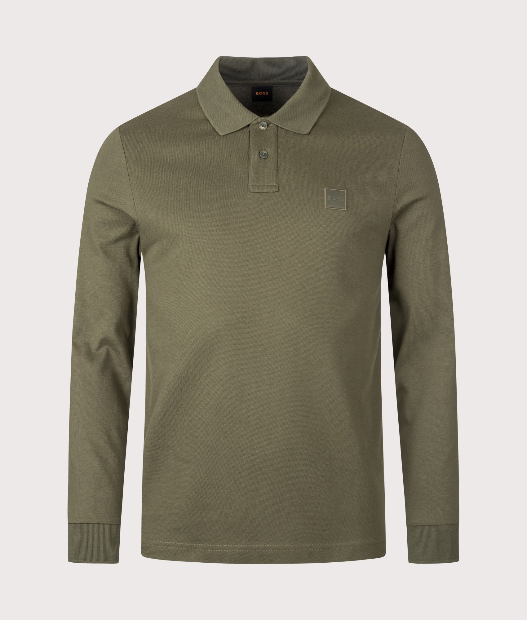 Slim Fit Passerby Long Sleeve Polo Shirt