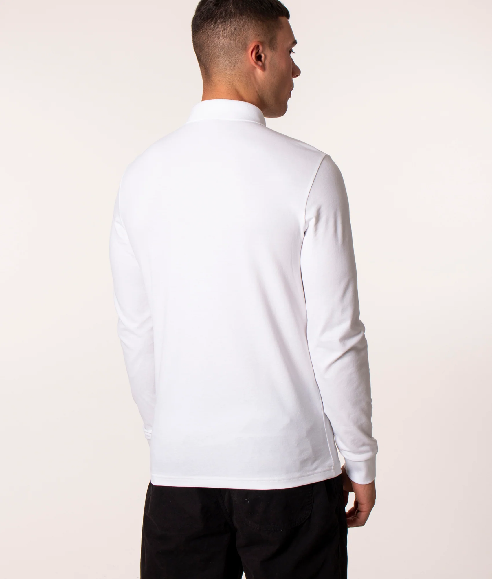 Slim Fit Long Sleeve Passerby Polo Shirt - Image 4