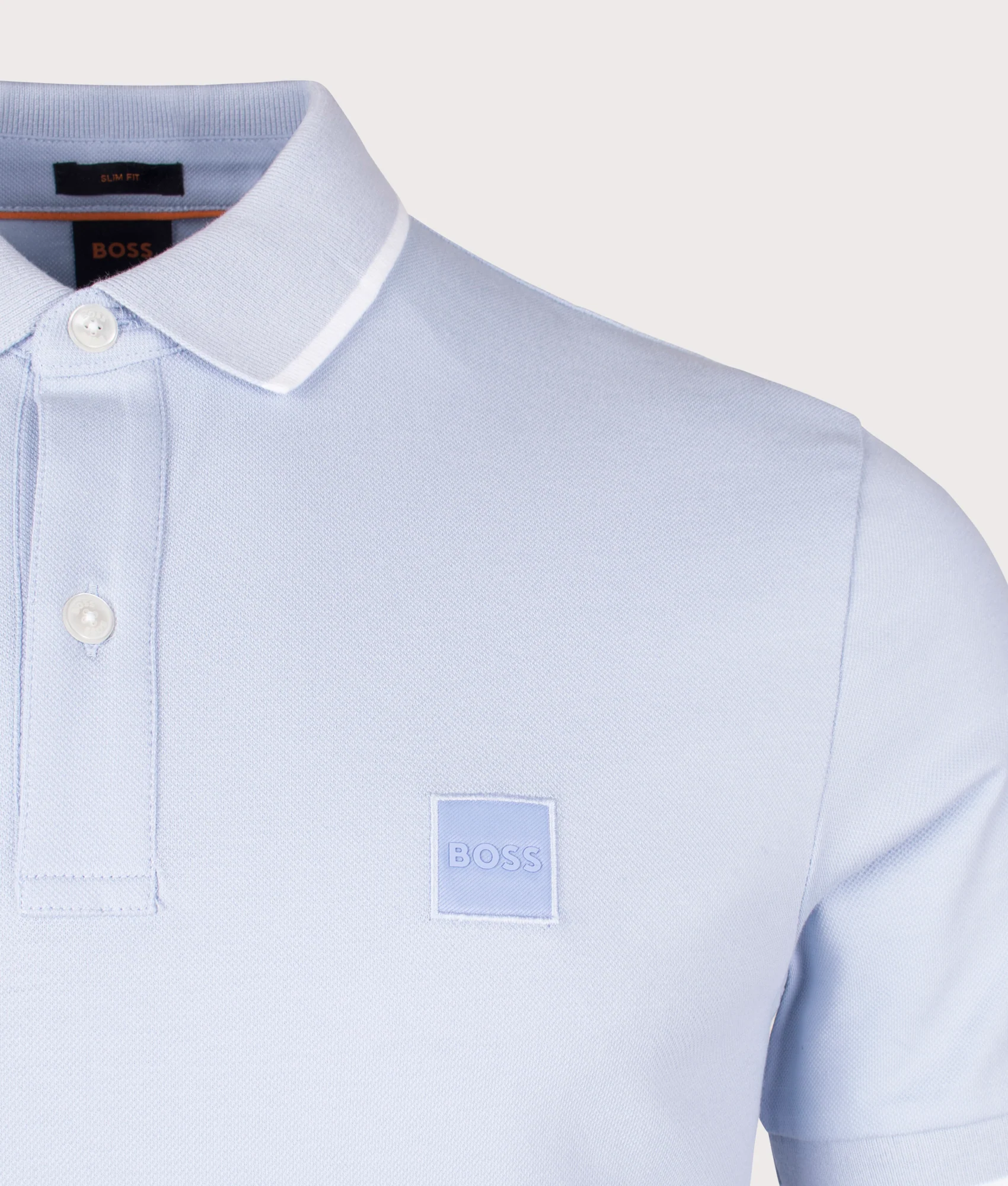 Slim Fit Passertip Polo Shirt - Image 2