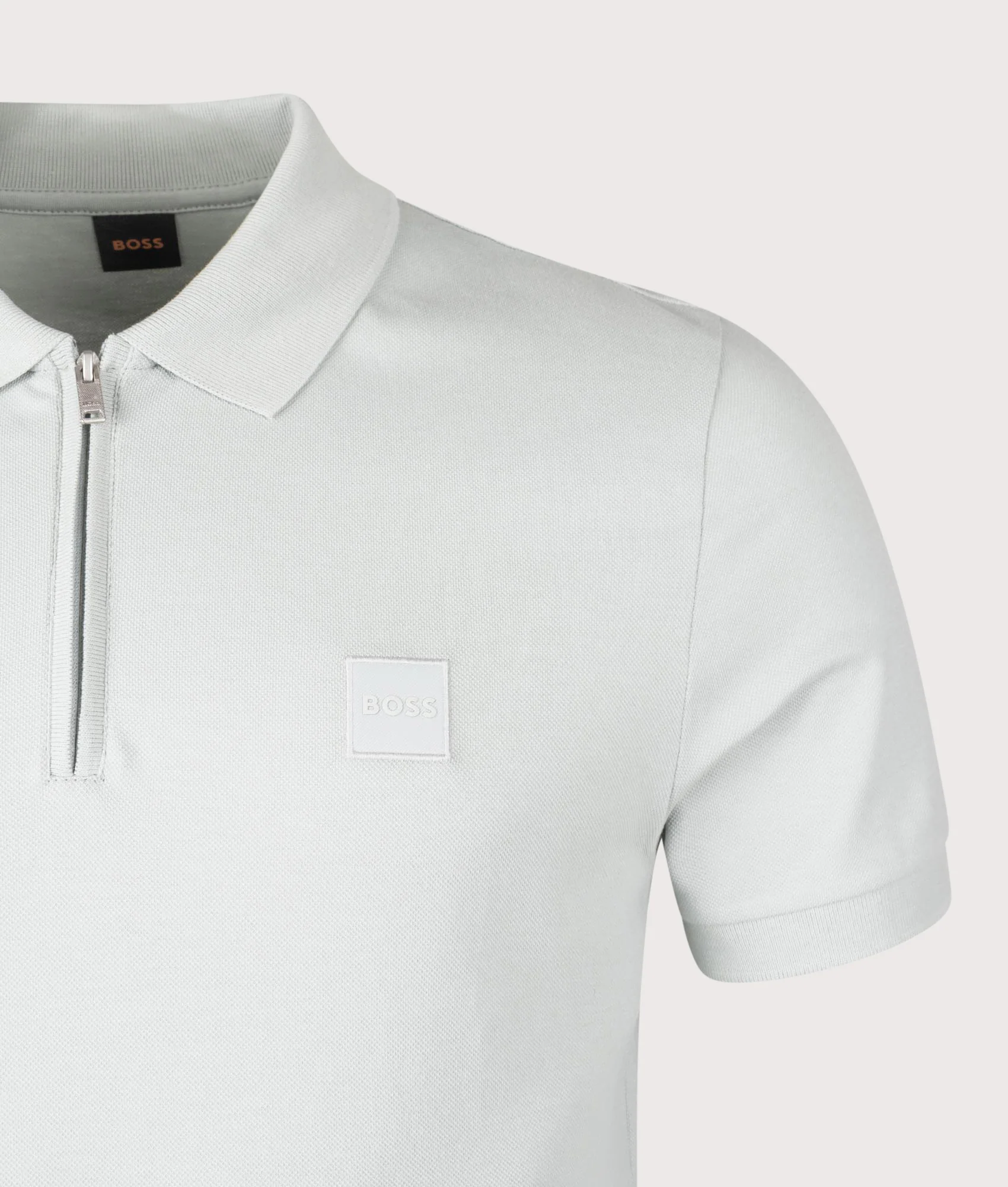 Slim Fit Passerzip Polo Shirt - Image 2